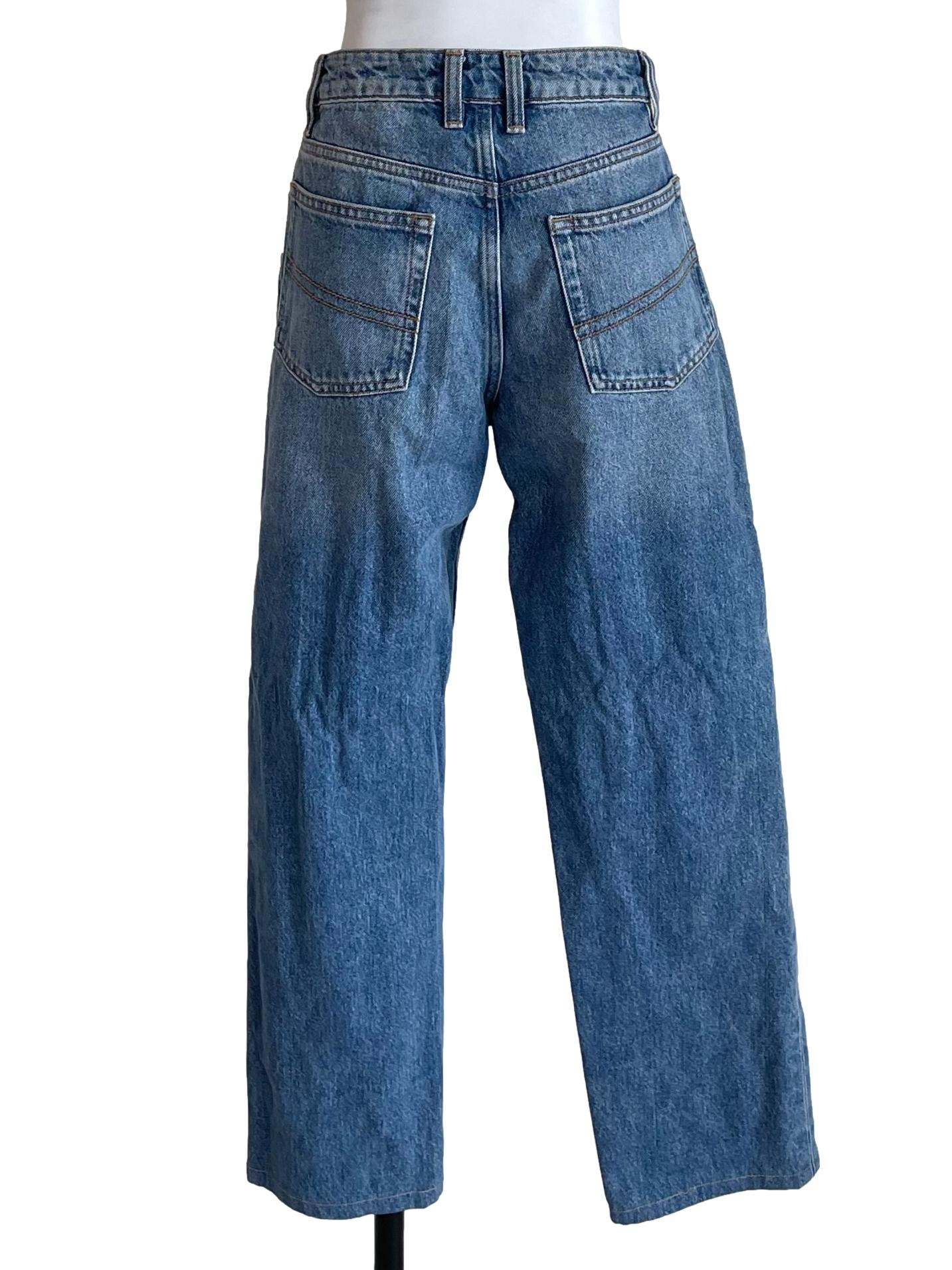 Blue Straight Fit Jeans