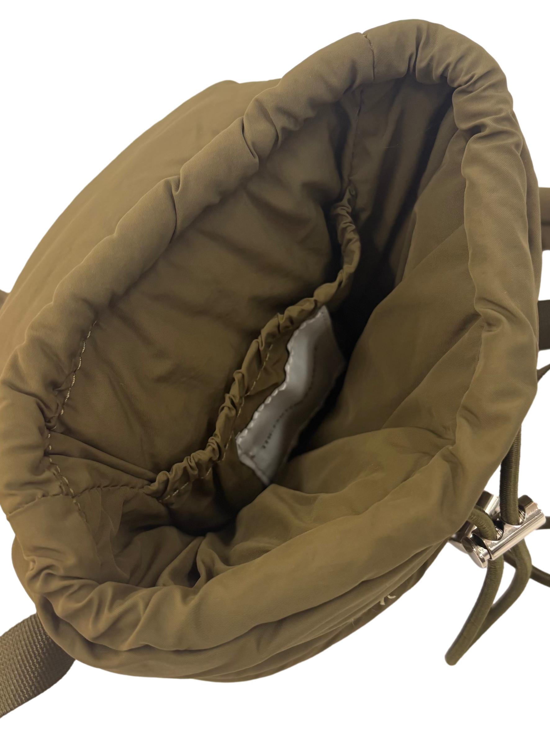 Olive Nylon Renn Mini Backpack