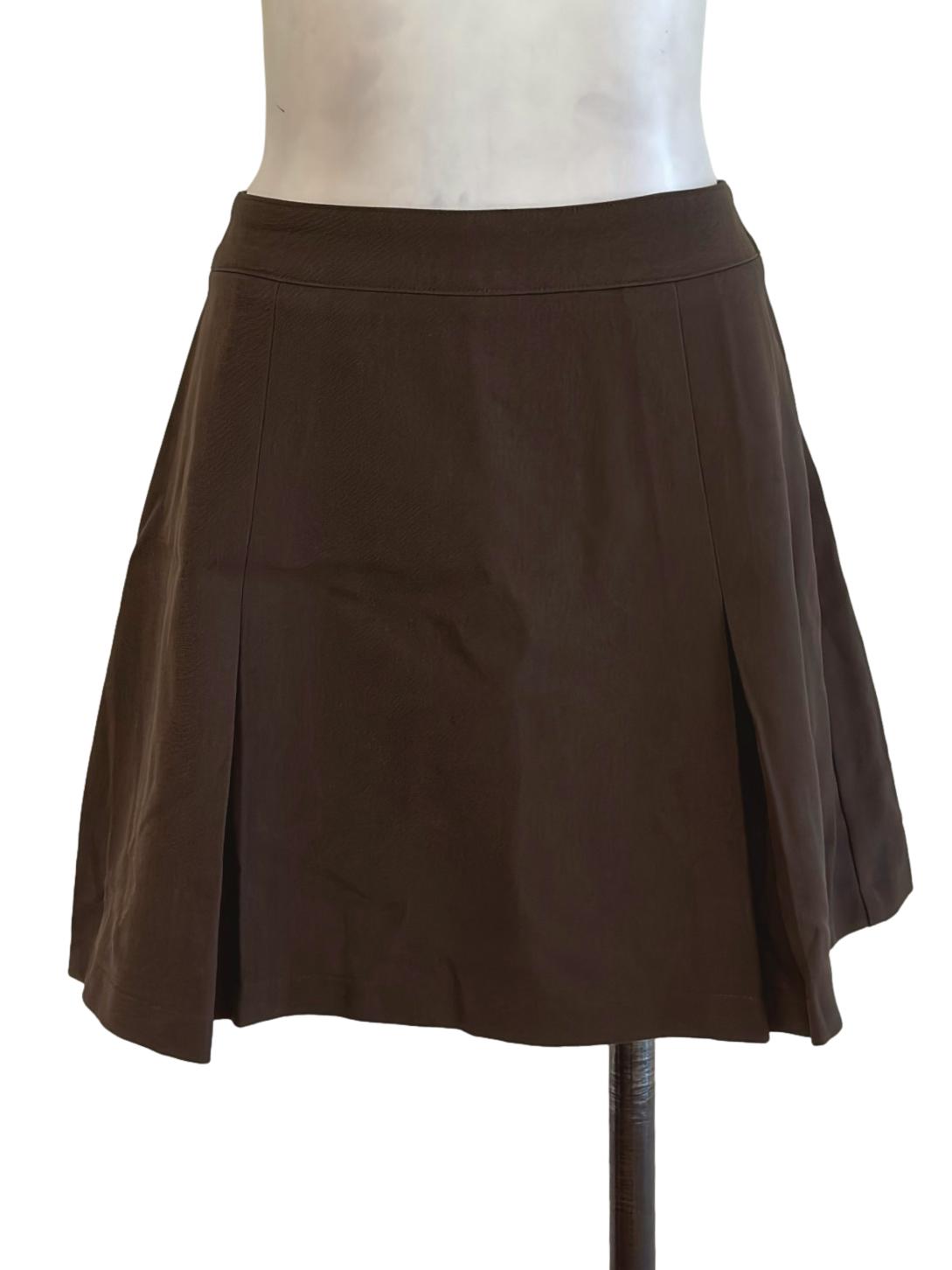 Penny Brown Mini Skirt