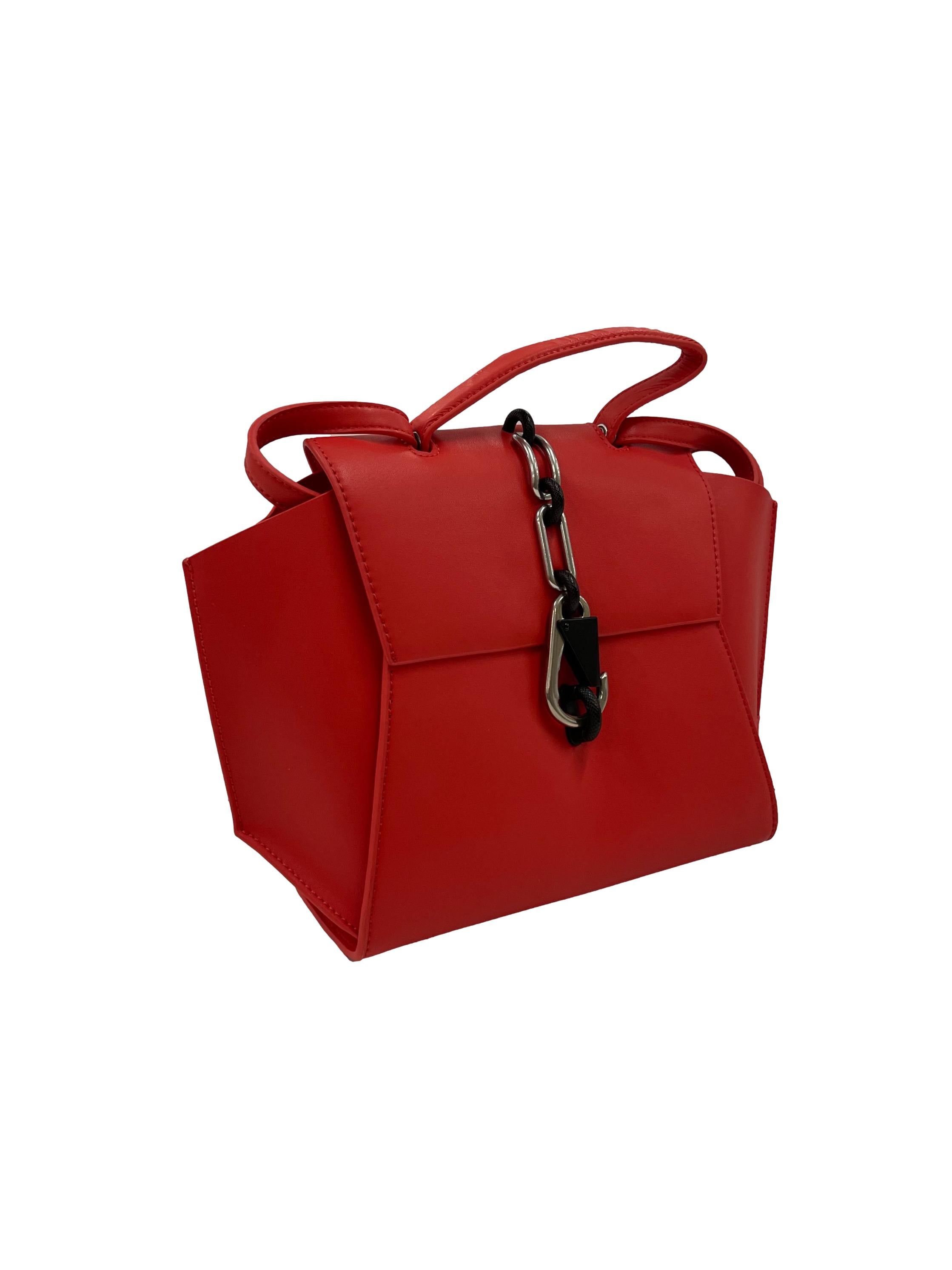 Bright Red Crossbody Bag