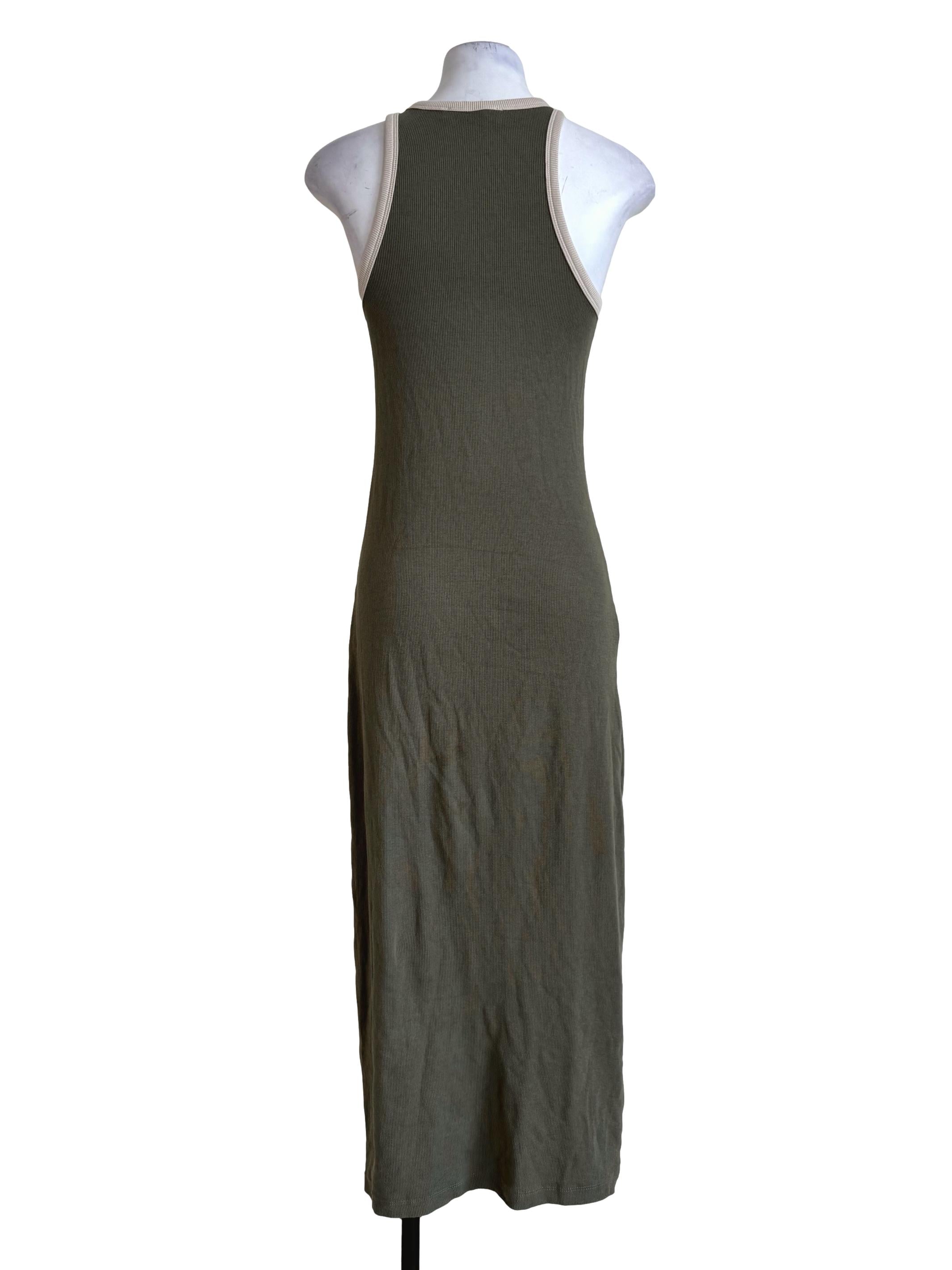 Army Green Bodycon Dress