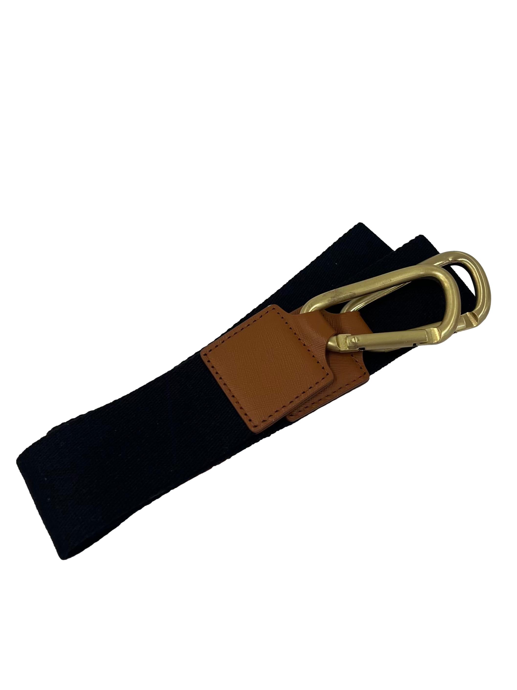 Black Nylon Work/Diaper Bag Backpack With Detachable Straps CSN