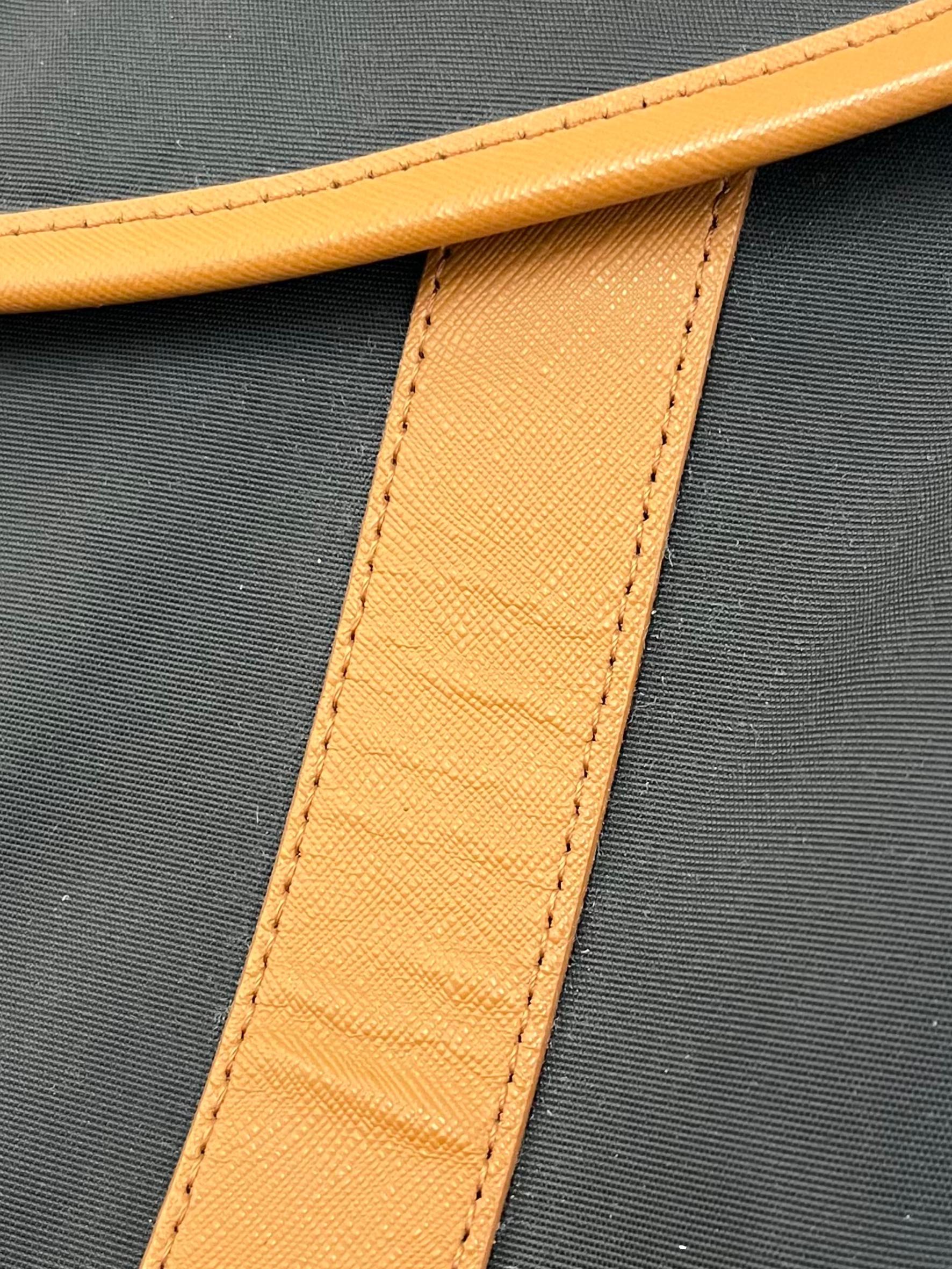 Black Nylon Work/Diaper Bag Backpack With Detachable Straps CSN