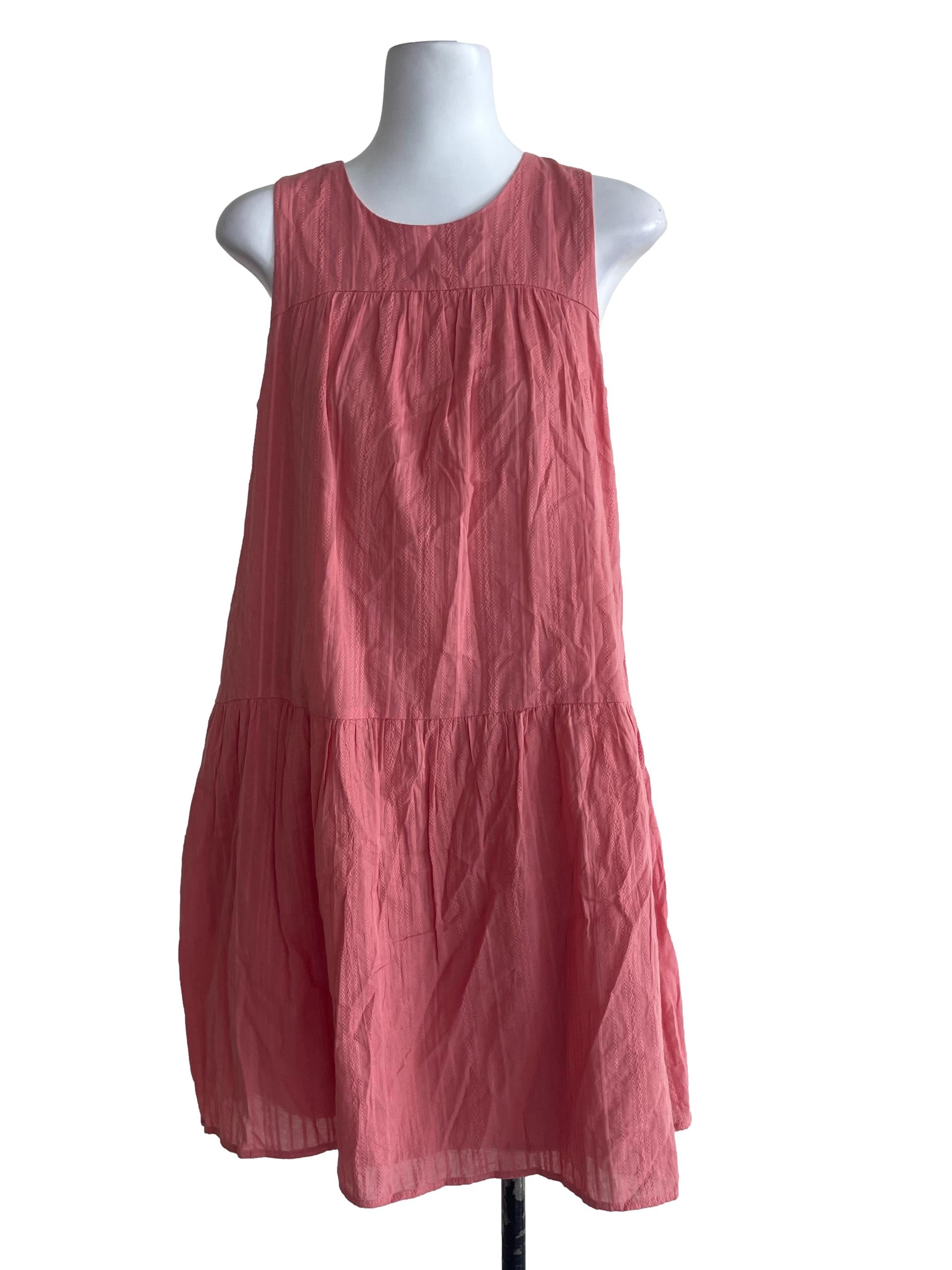 Salmon Pink Dolly Dress