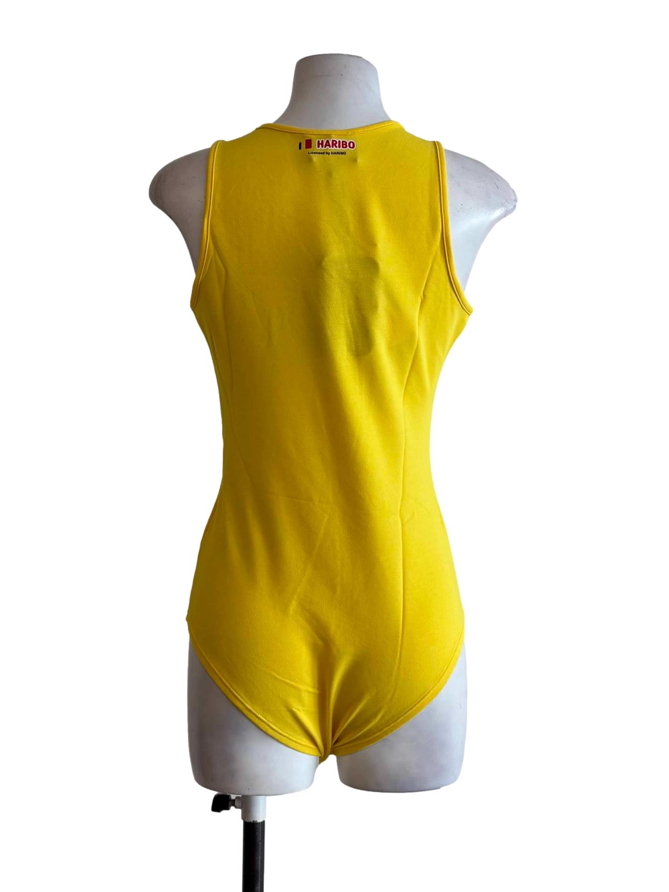 Yellow Haribo Sleeveless Bodysuit