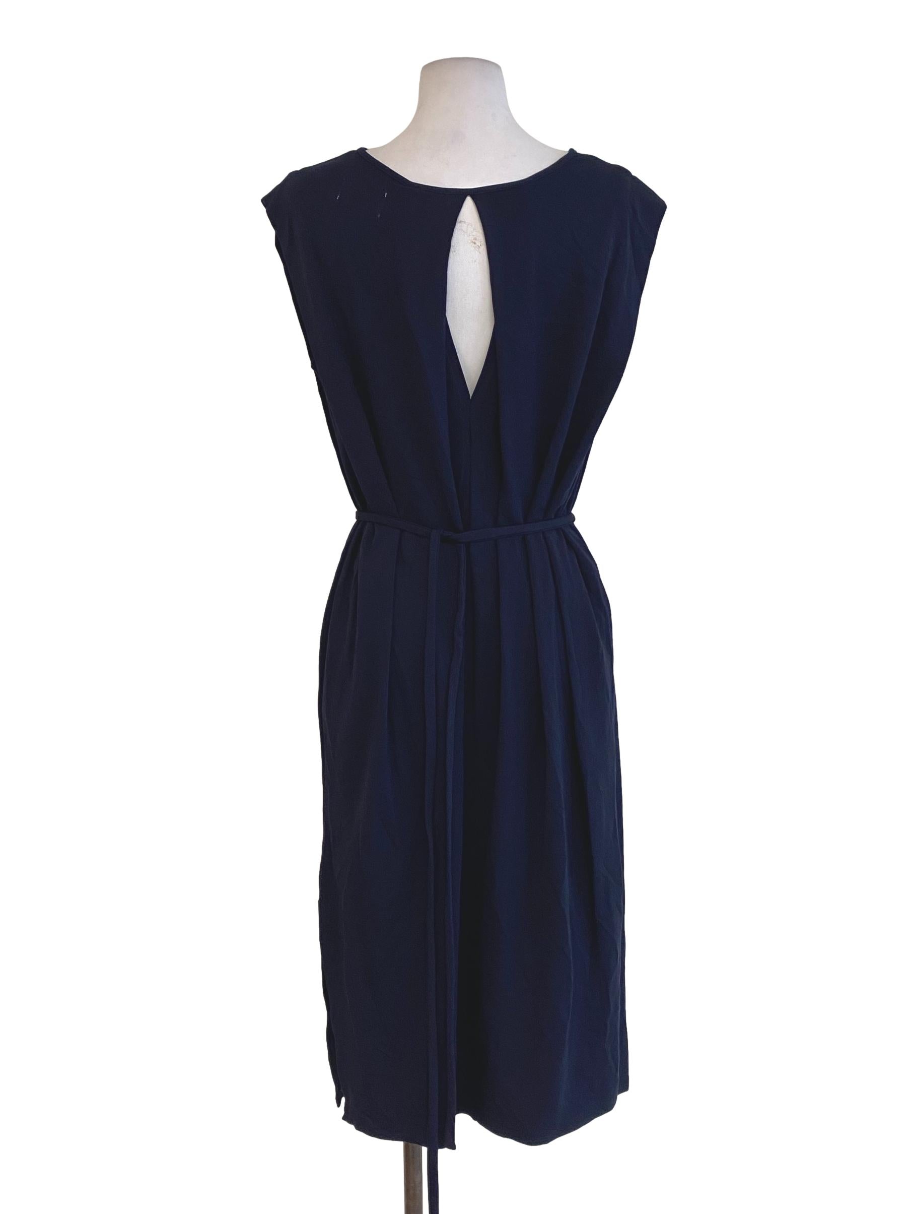 Navy Blue Rectangle Dress