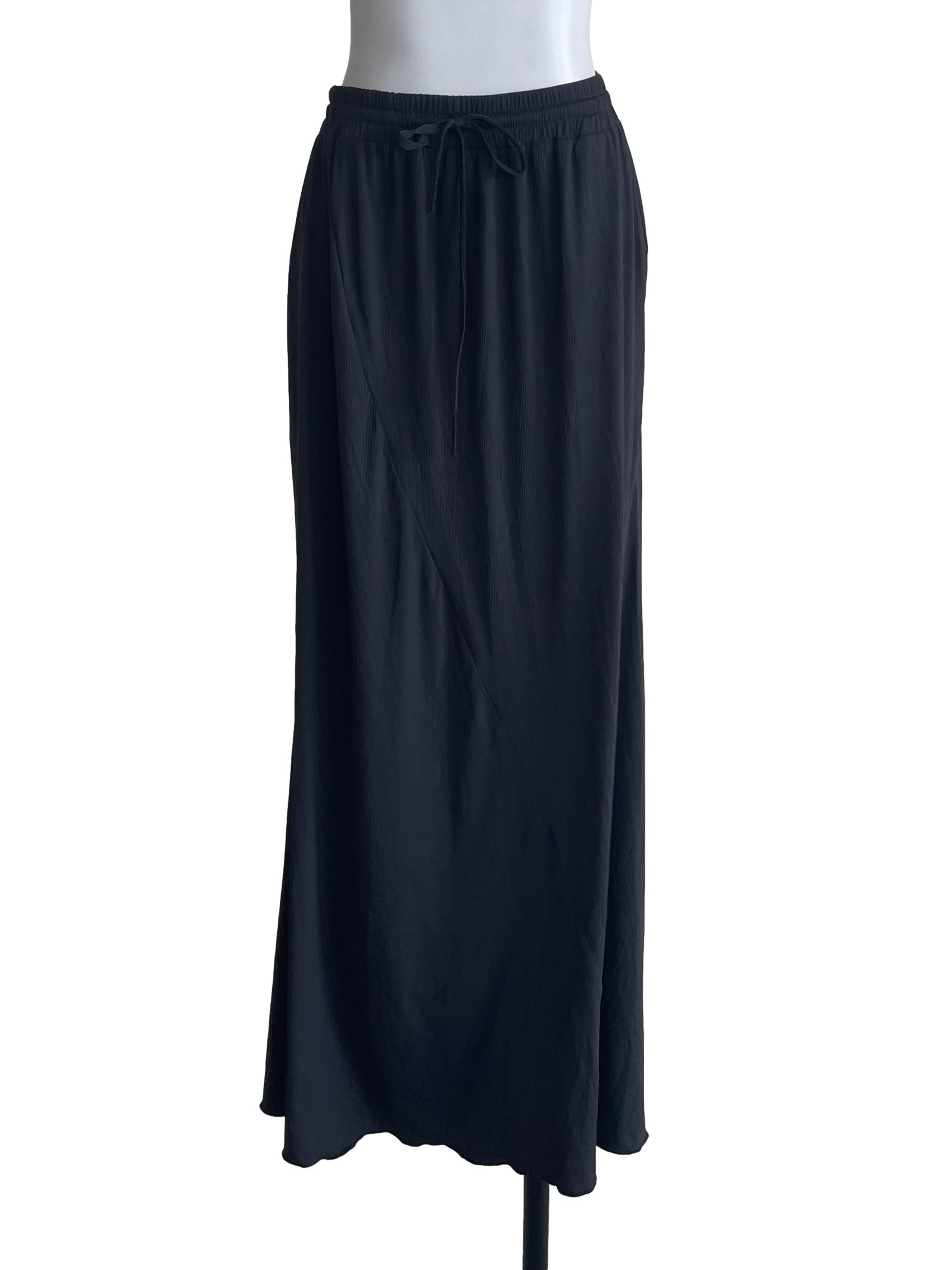 Dark Grey Maxi Skirt