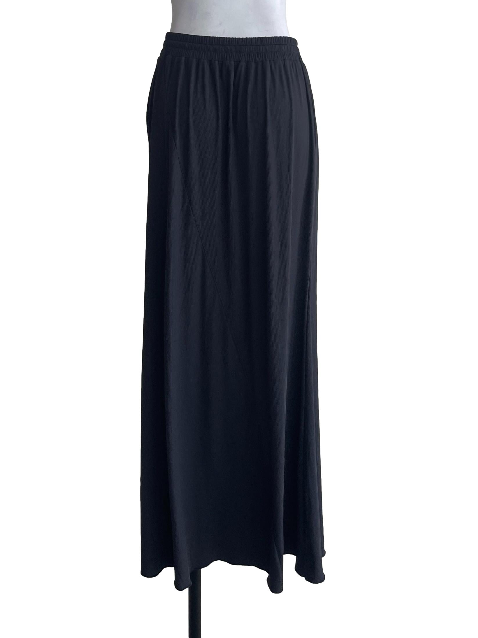 Dark Grey Maxi Skirt