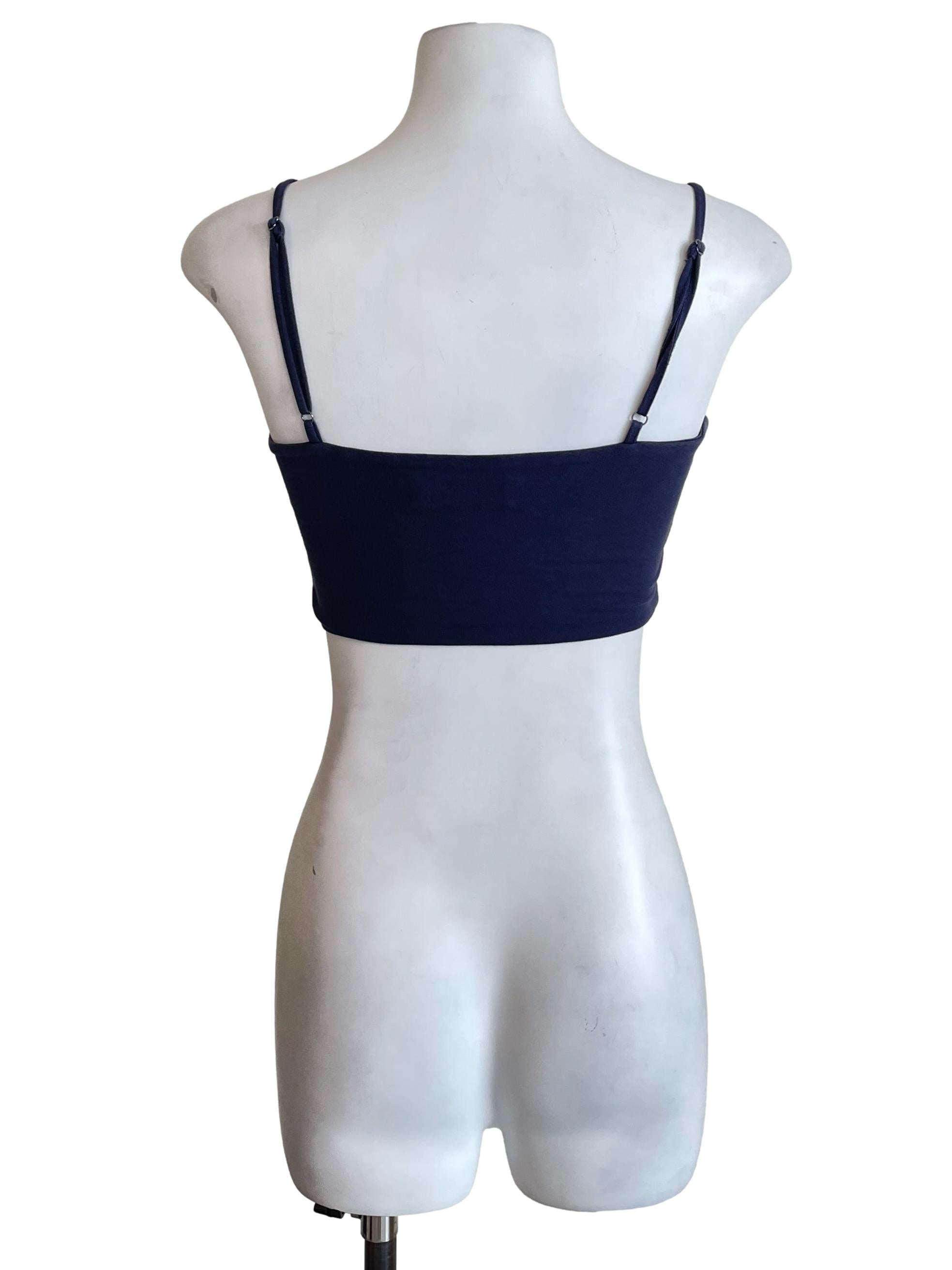 Ash Blue Cami Tube Top