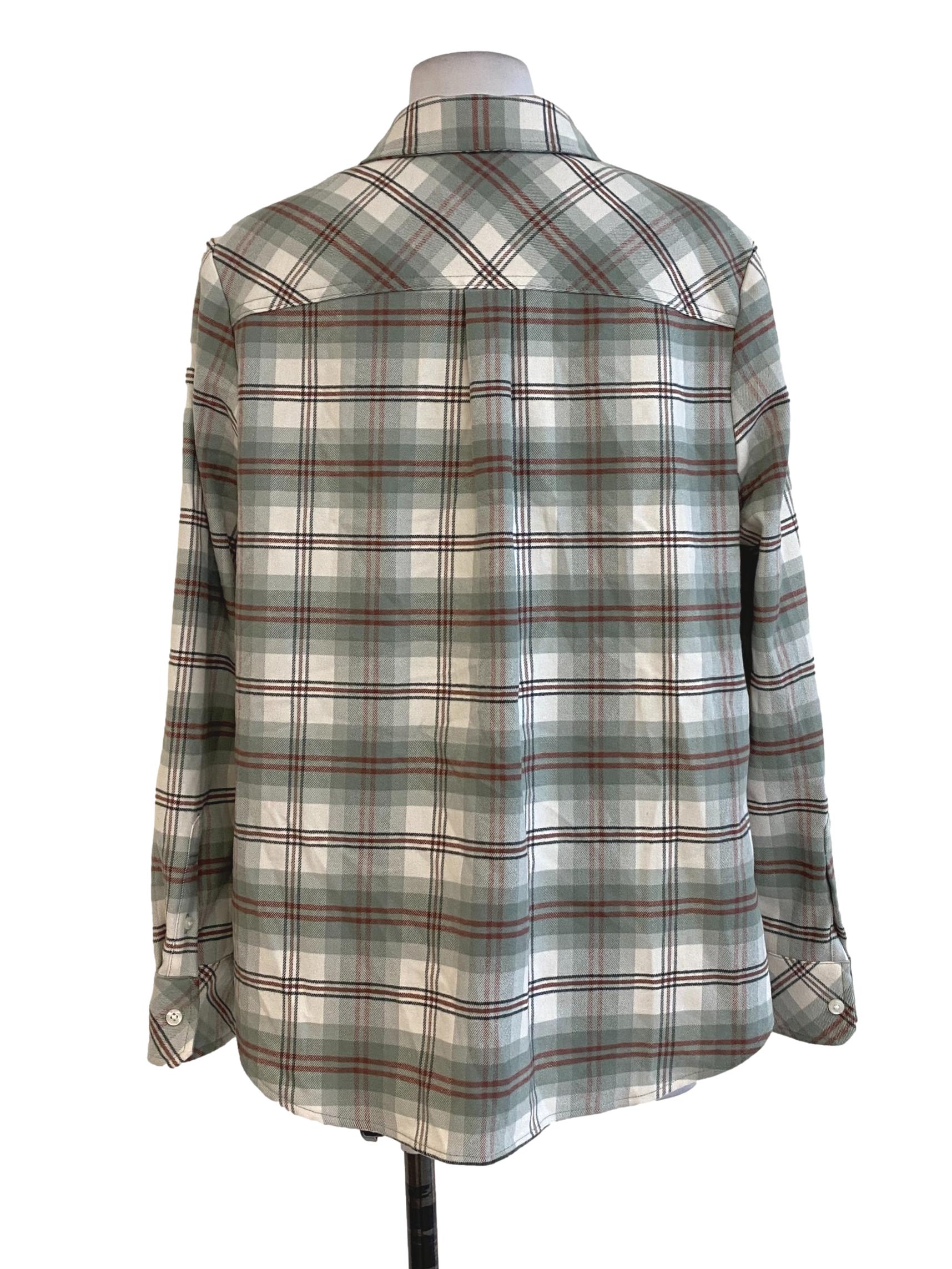Green Tartan Blouse