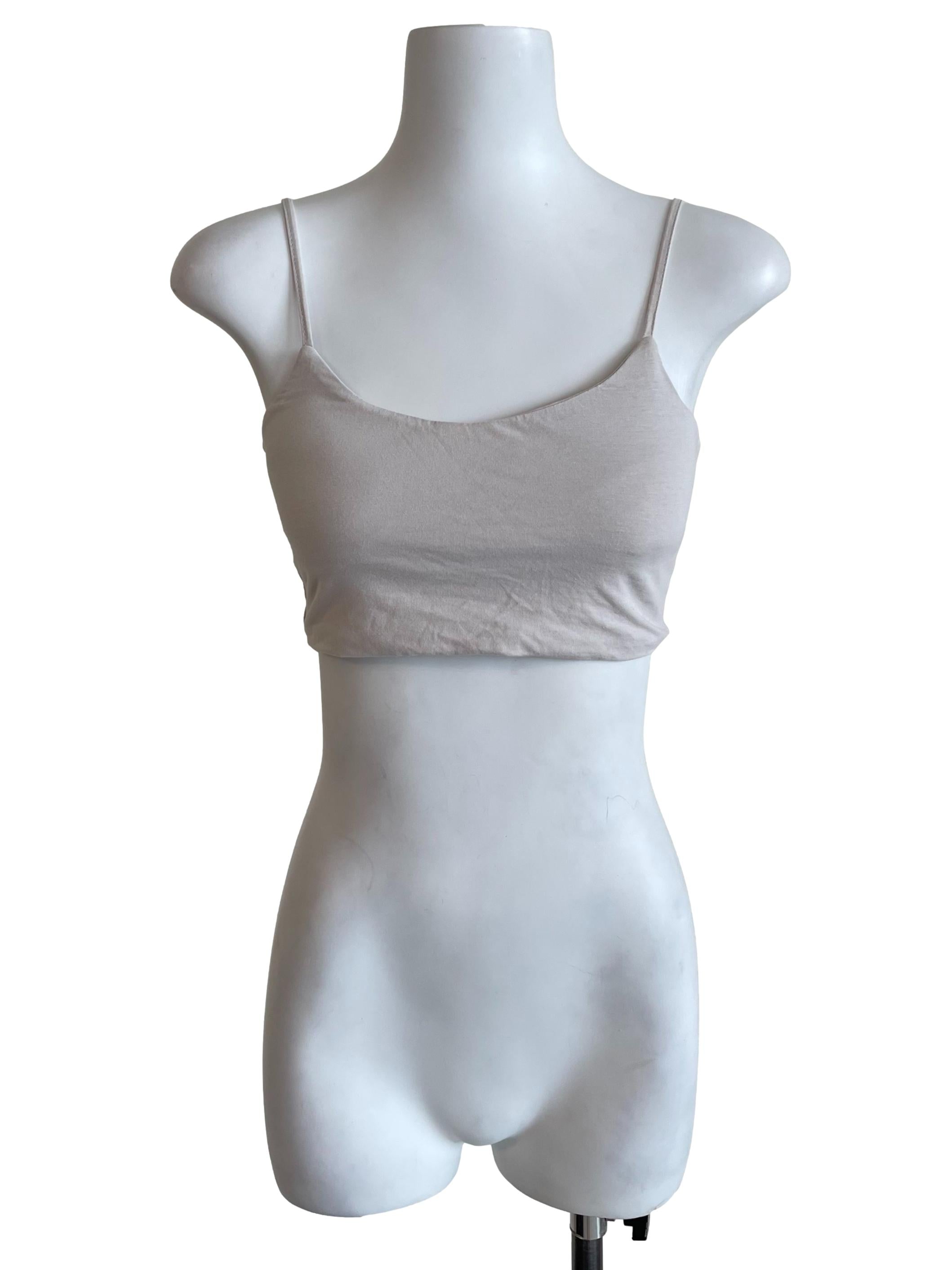 Powder White Cami Tube Top