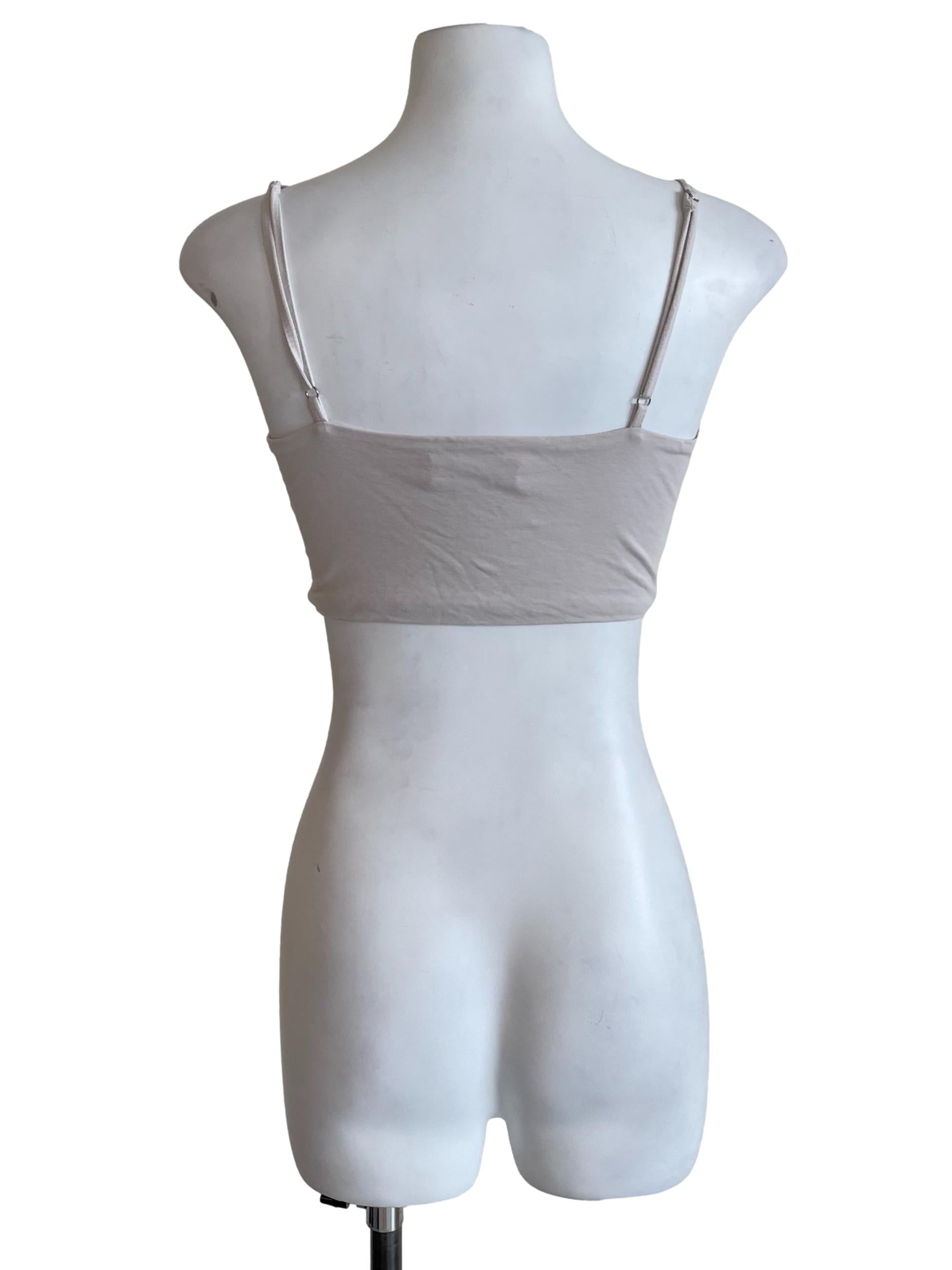 Powder White Cami Tube Top