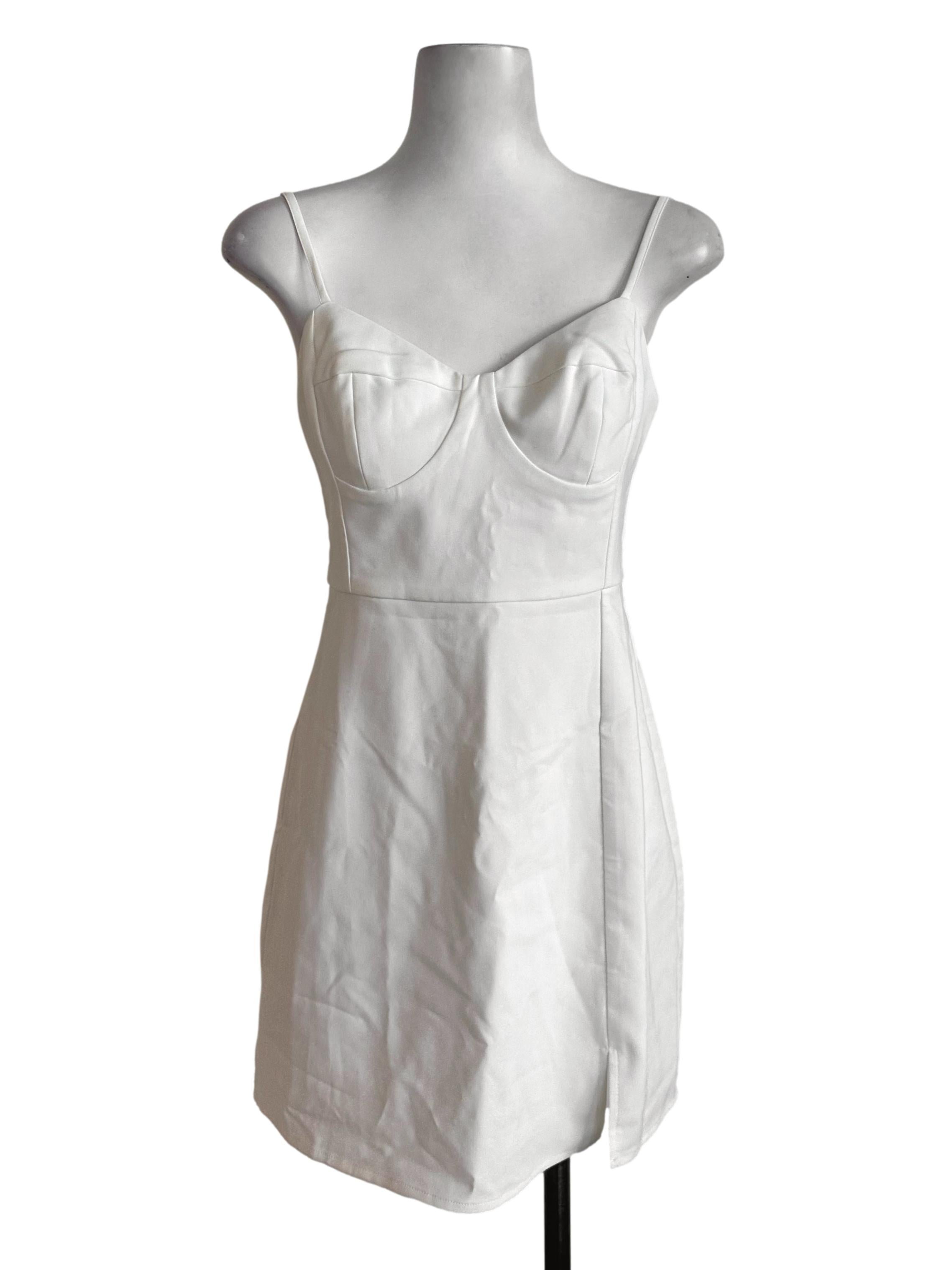 Pearl White Sweetheart A Line Dress