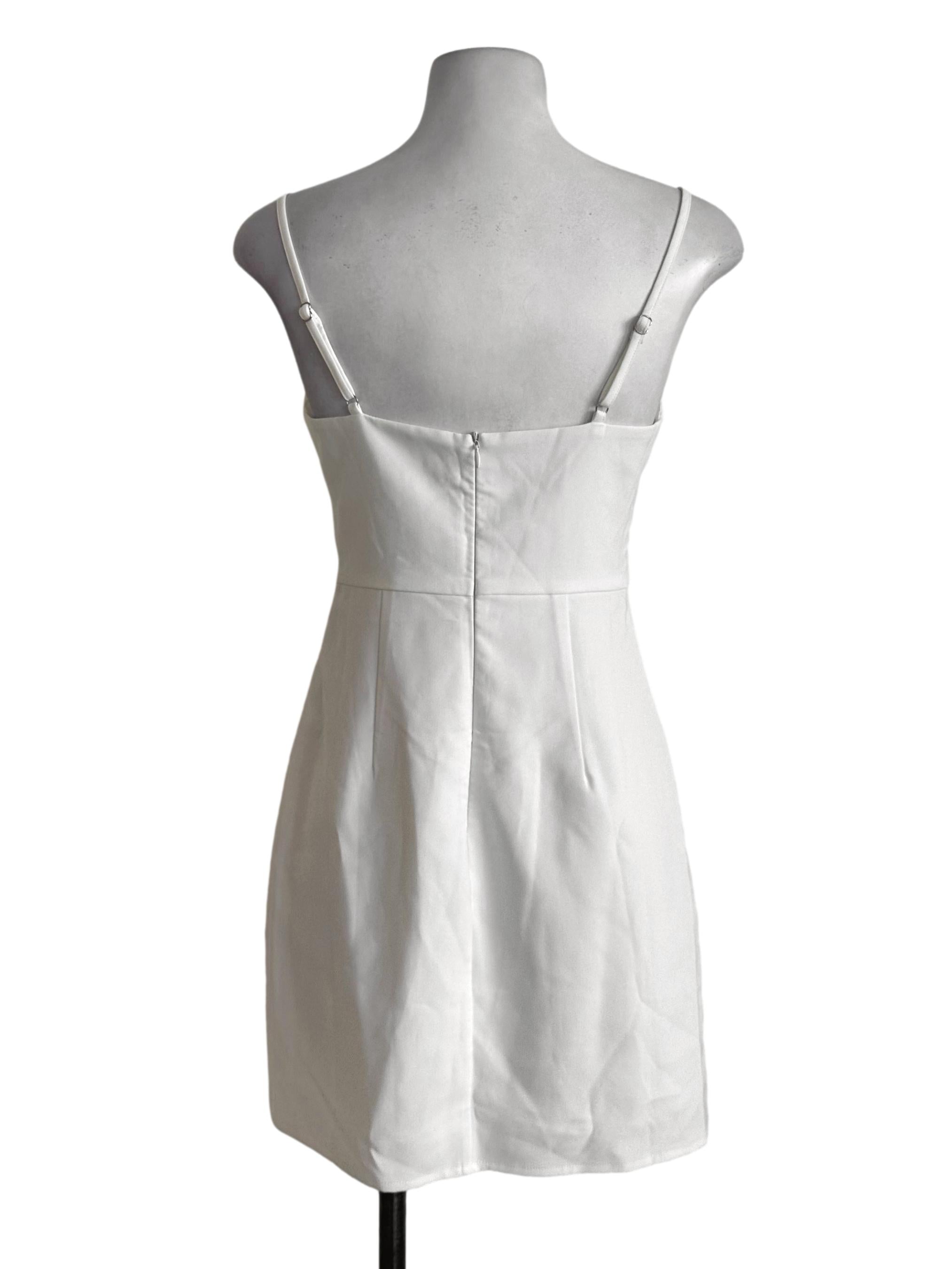 Pearl White Sweetheart A Line Dress