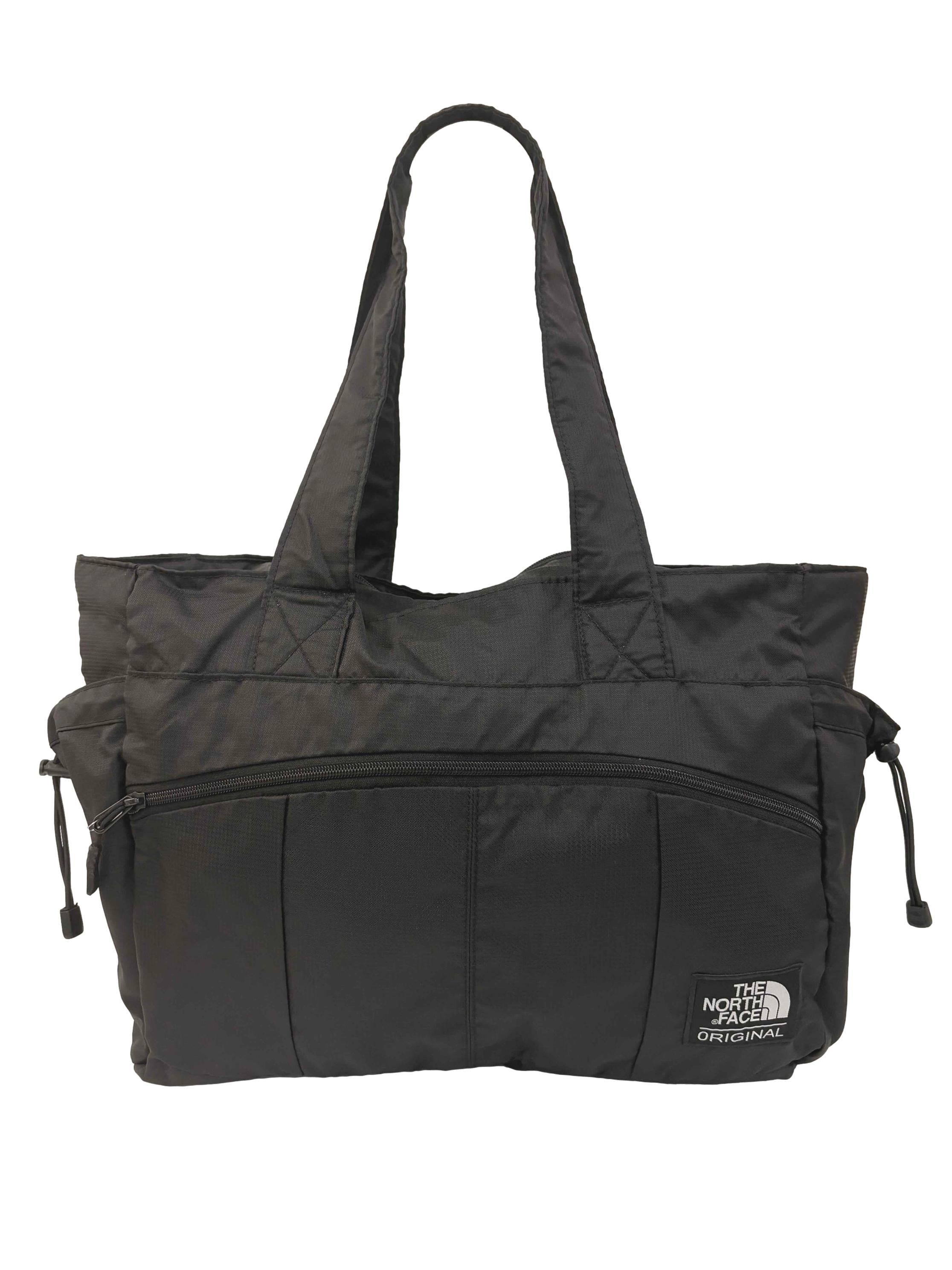 Black Padded Utility Travel Tote Bag
