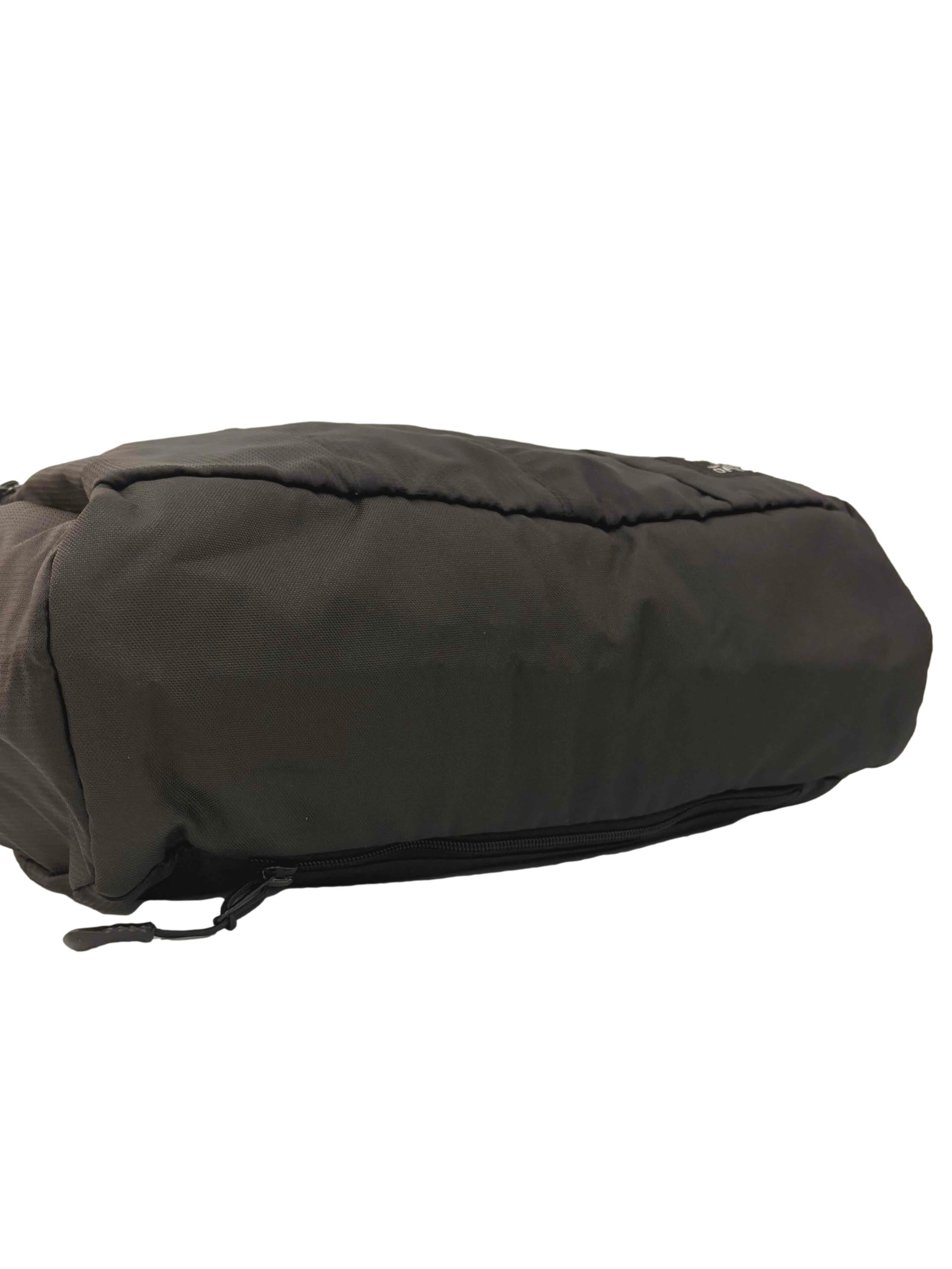 Black Padded Utility Travel Tote Bag