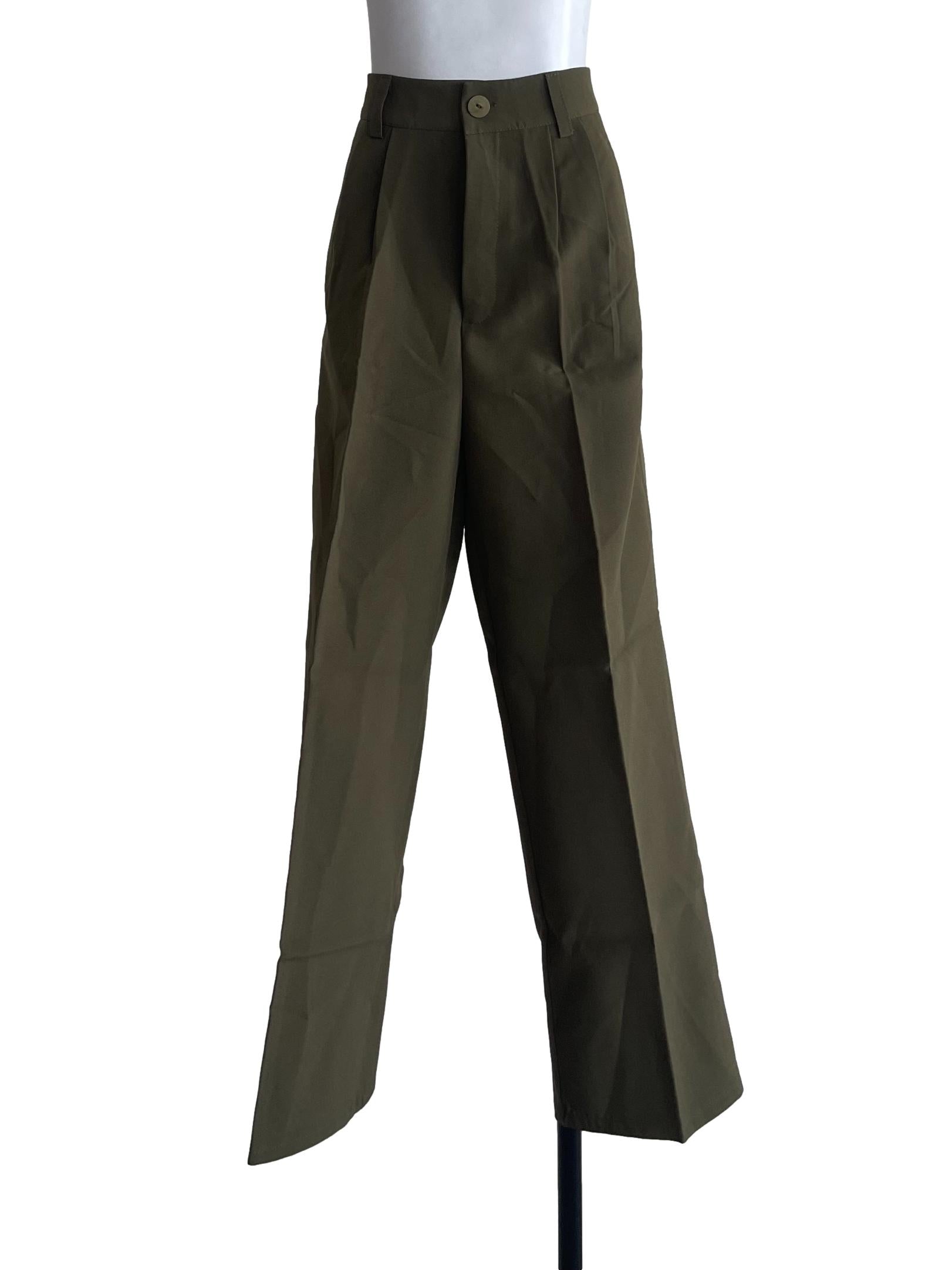 Army Green Vintage Pants