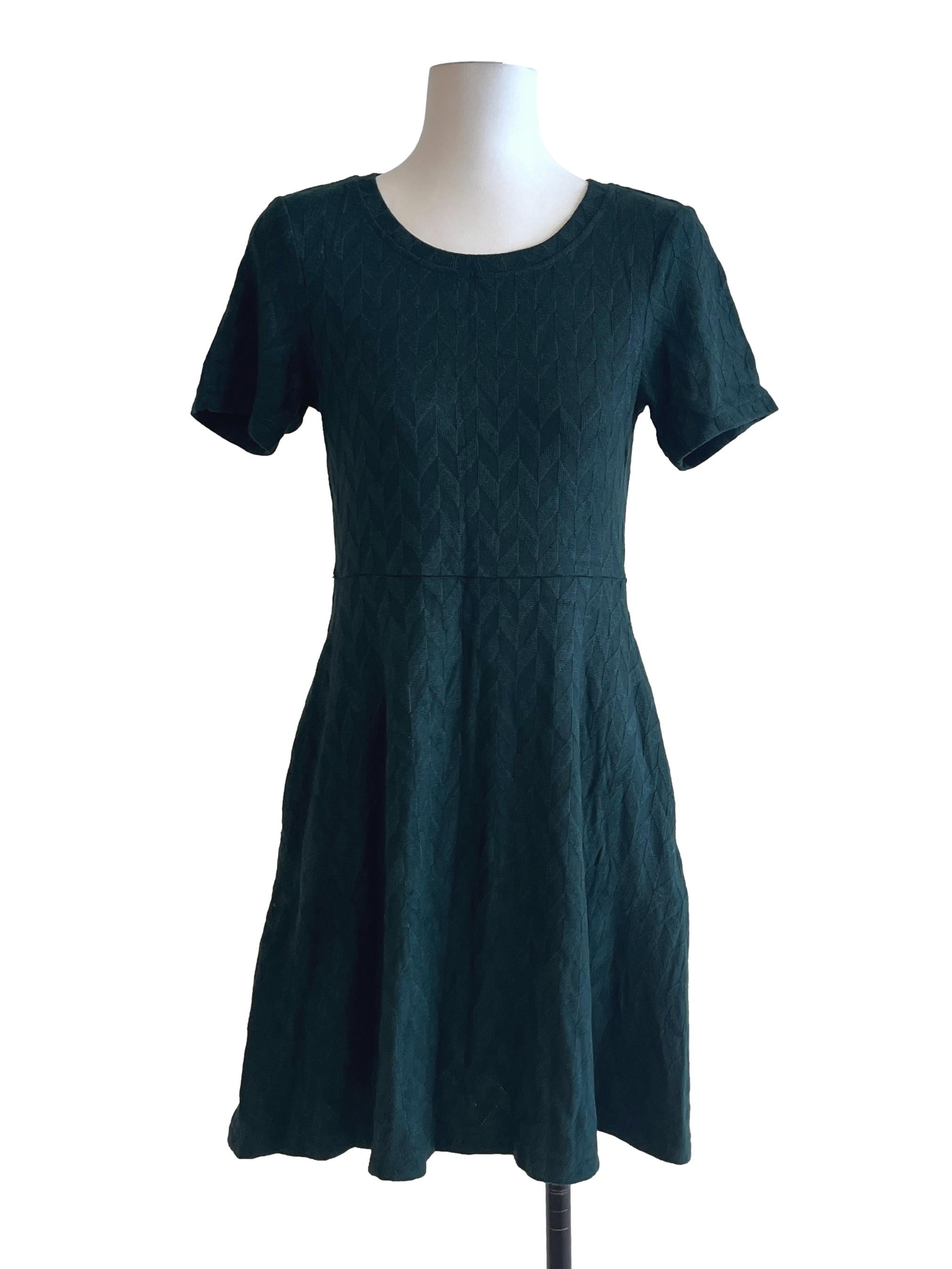 Emerald Green Halter Mini Dress
