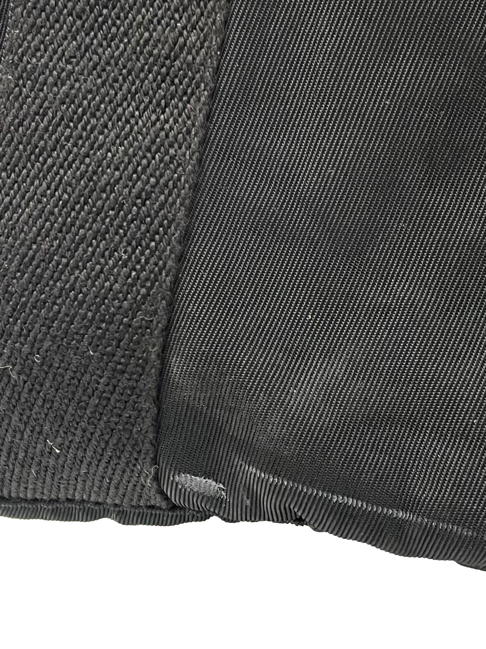 Black Nylon With Drawstring Closure Backpack CSN