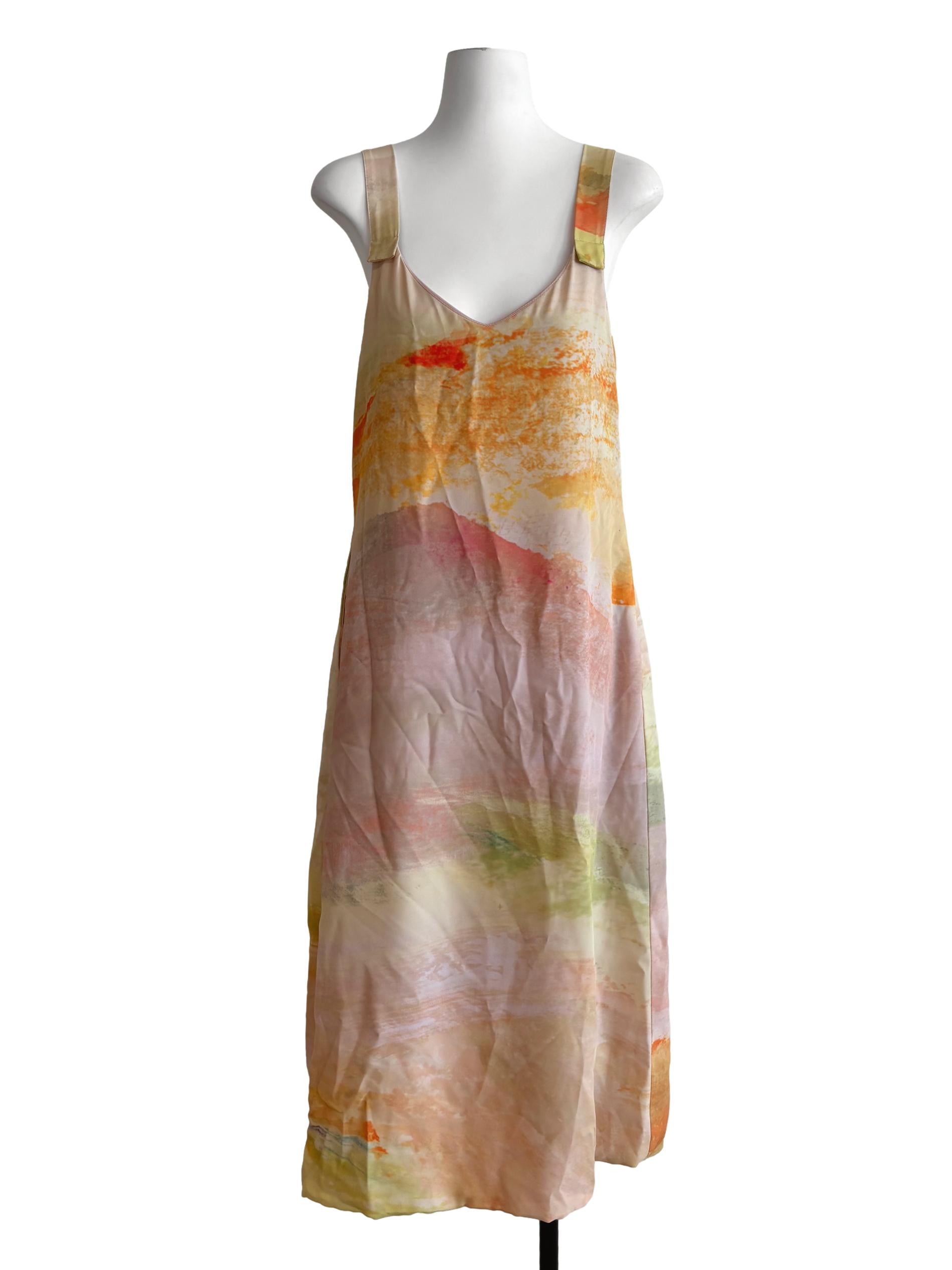 Champagne Apron Marble Dress