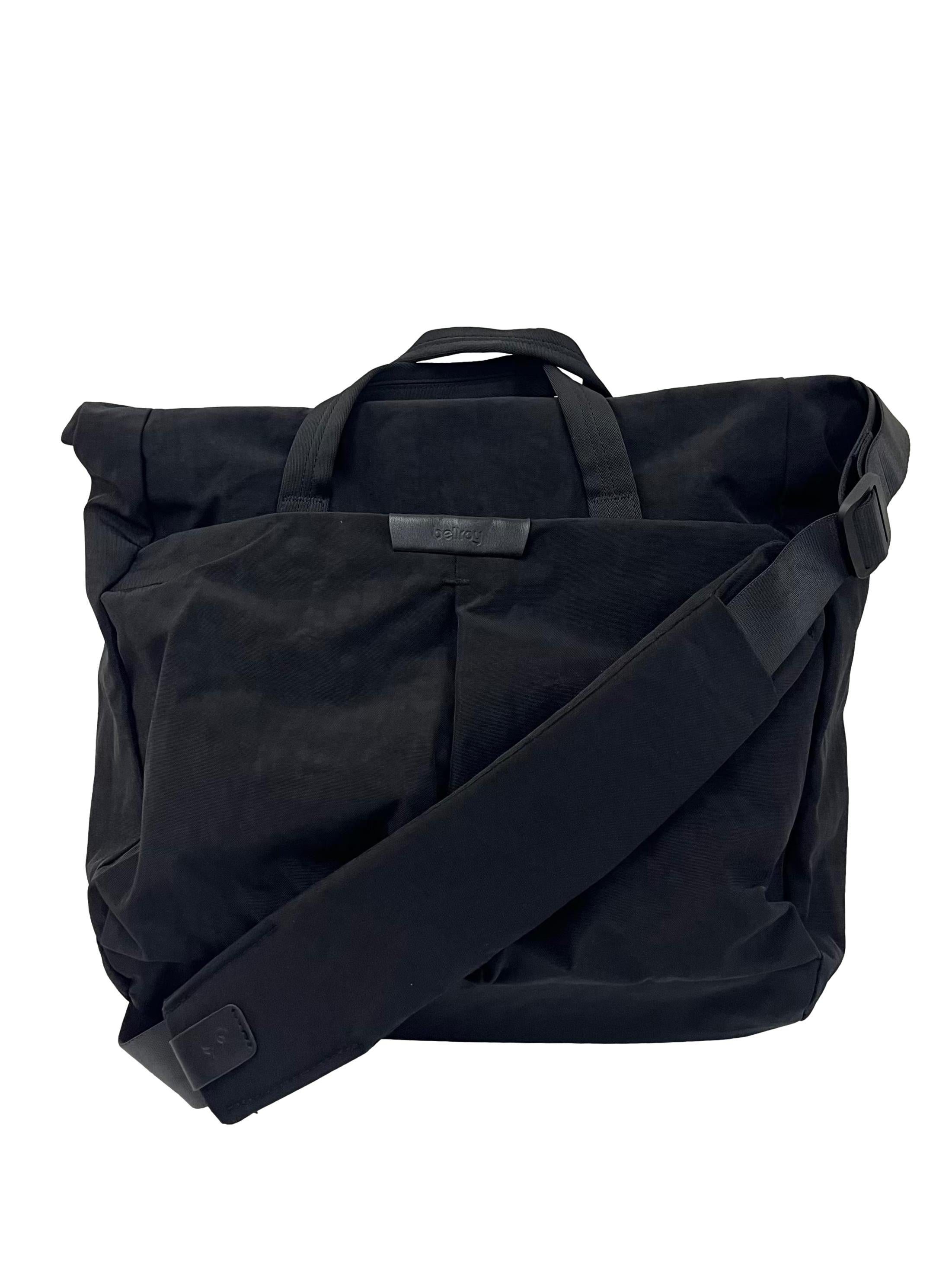 Black Nylon Tokyo Workbag Crossbody Bag With Adjustable Straps CSN