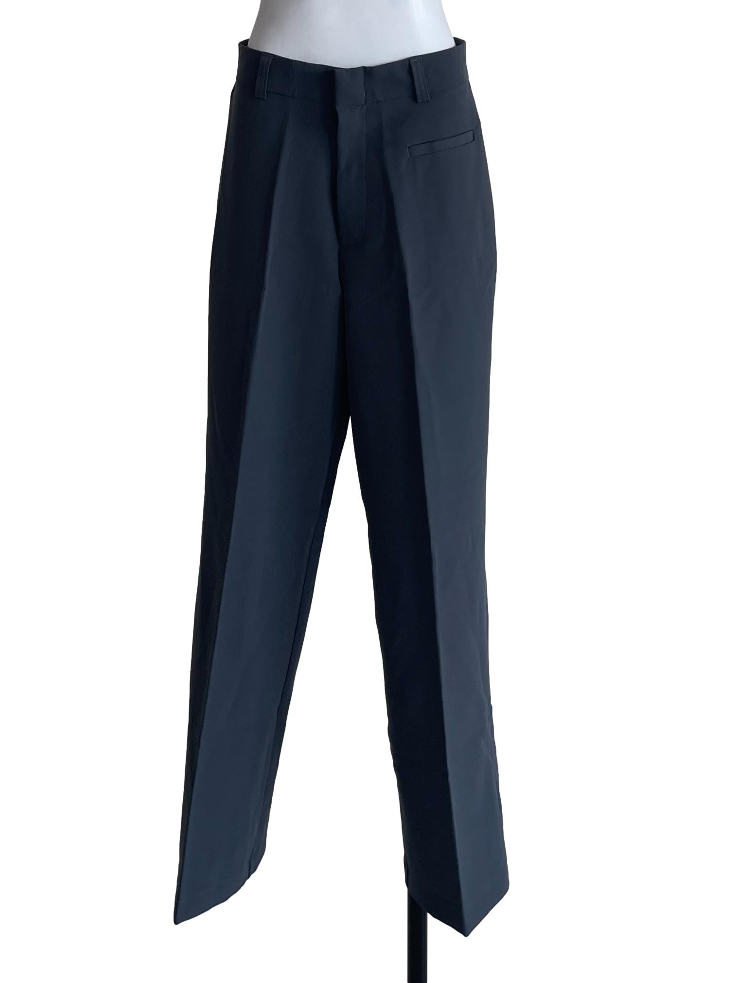 Slate Grey High Rise Pants