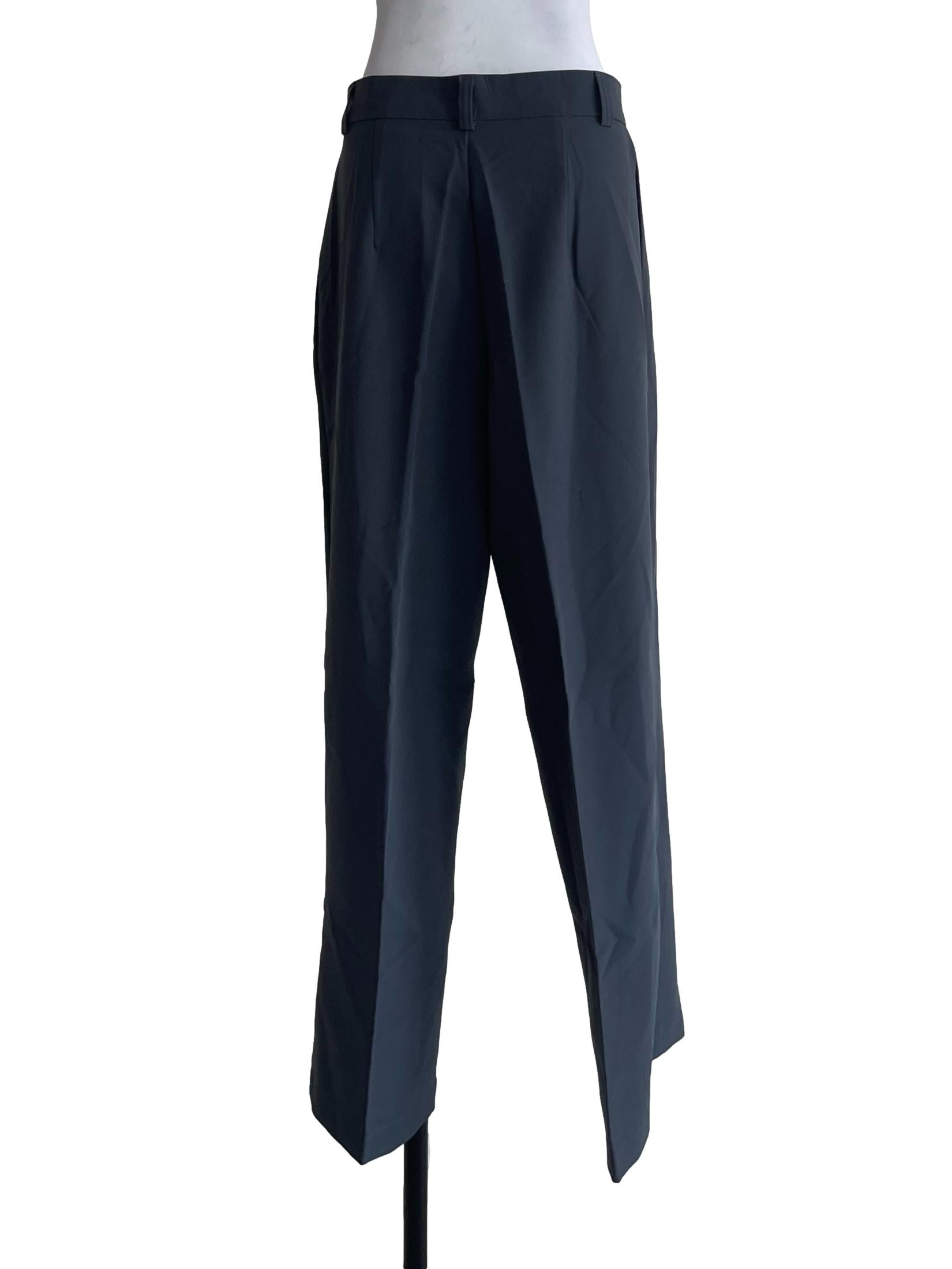 Slate Grey High Rise Pants