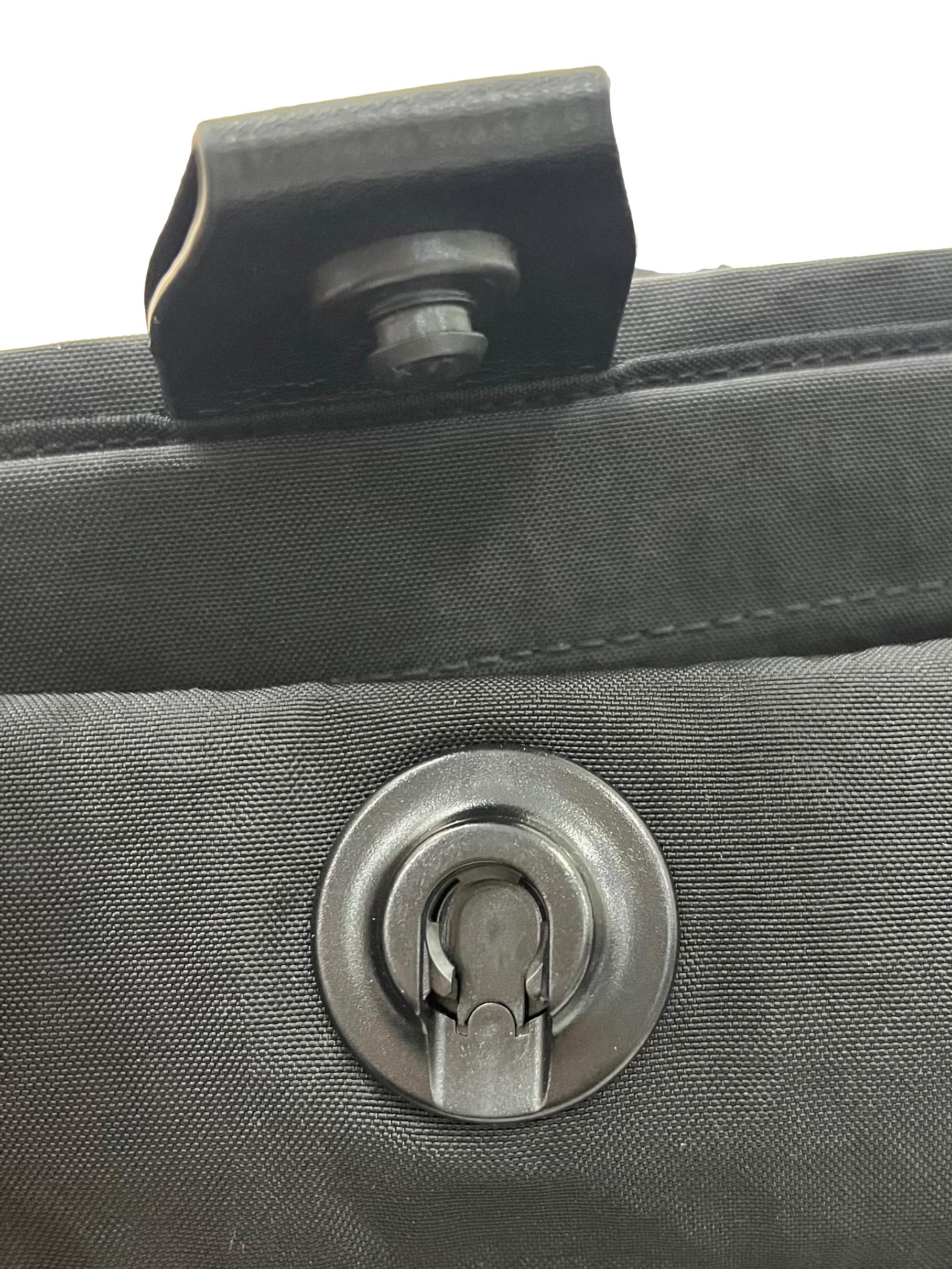 Black Nylon Tokyo Workbag Crossbody Bag With Adjustable Straps CSN