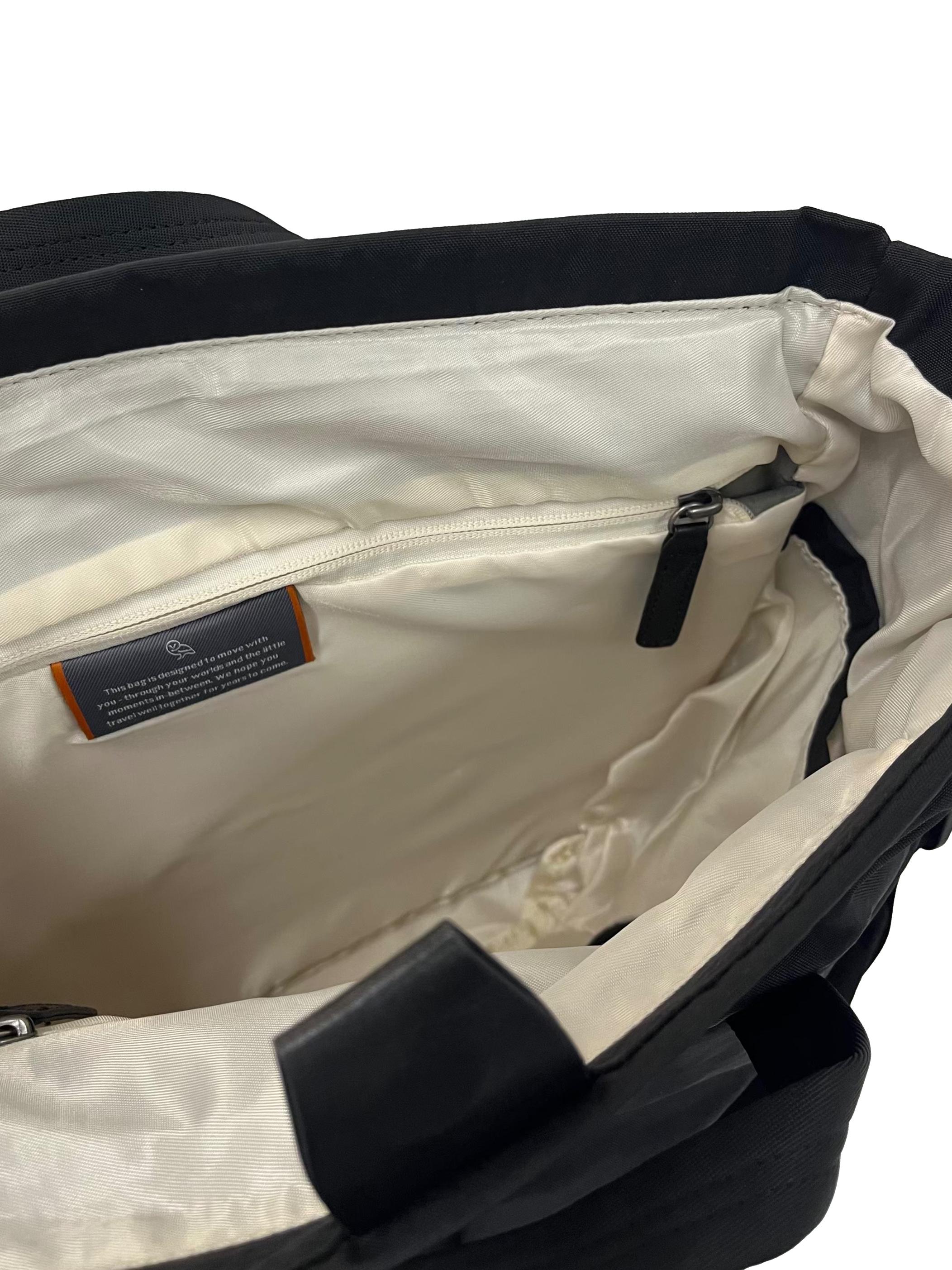 Black Nylon Tokyo Workbag Crossbody Bag With Adjustable Straps CSN