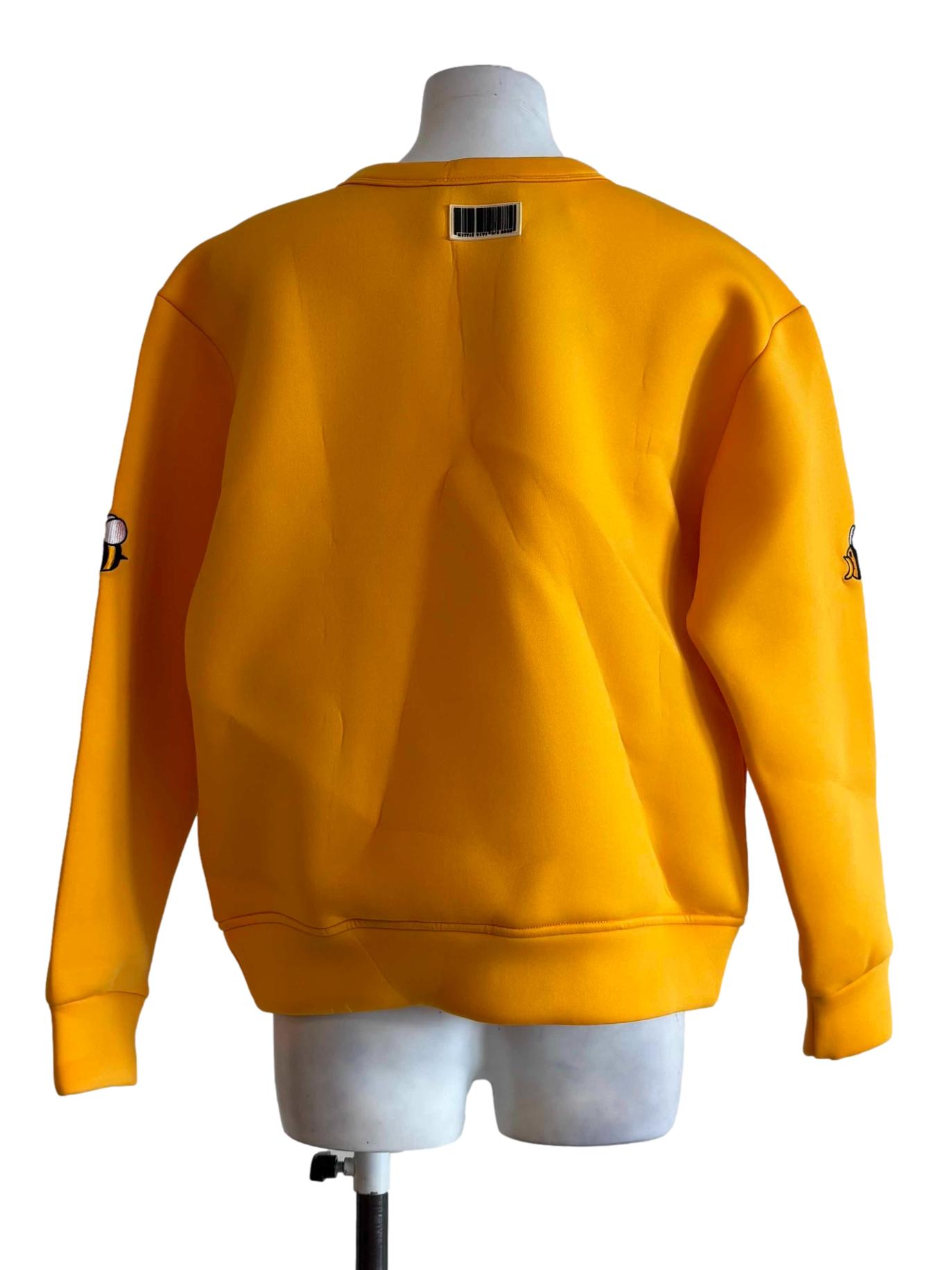 Yellow Graphic Jumper
