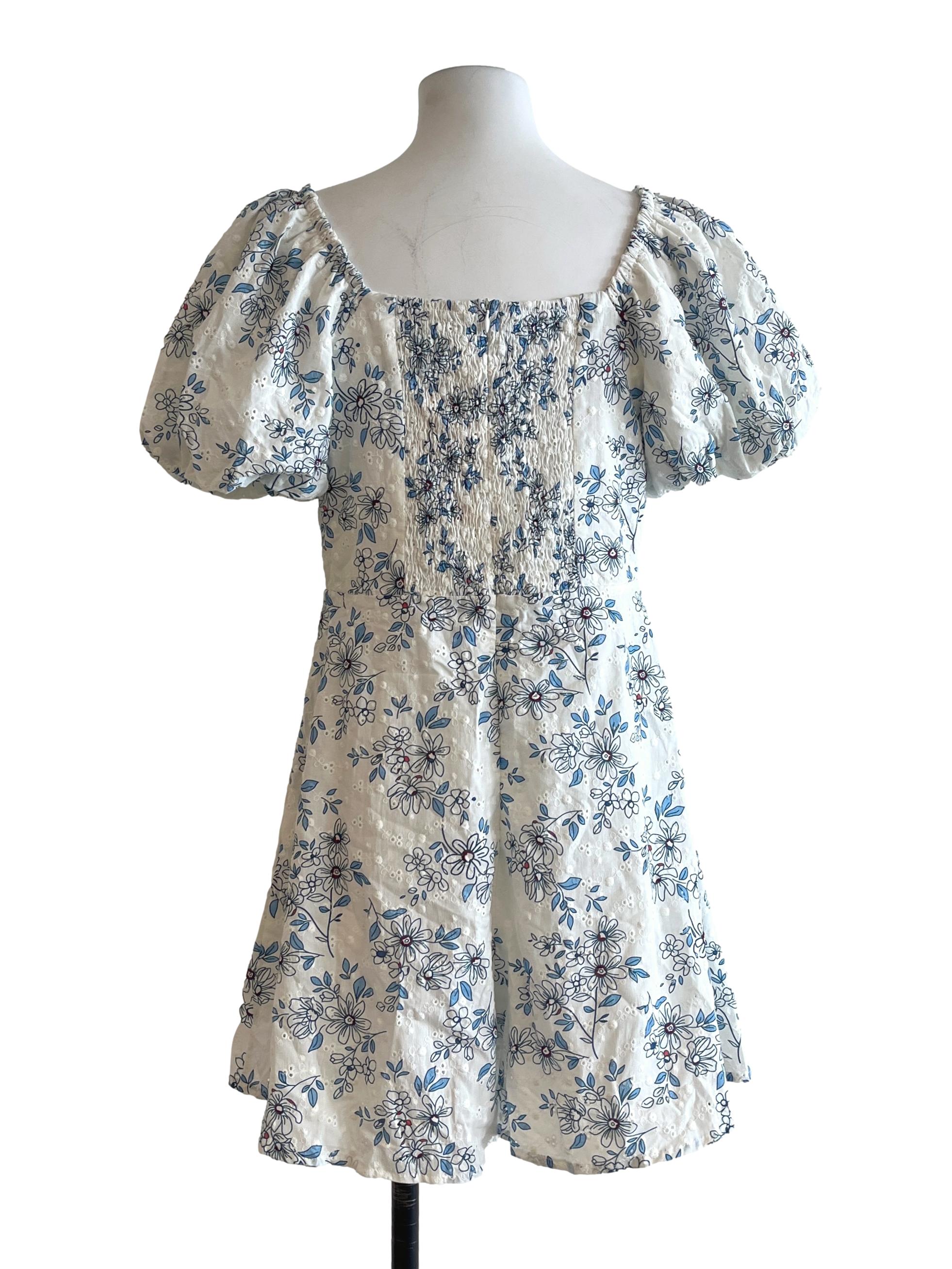 Daisy White Sweetheart Romper