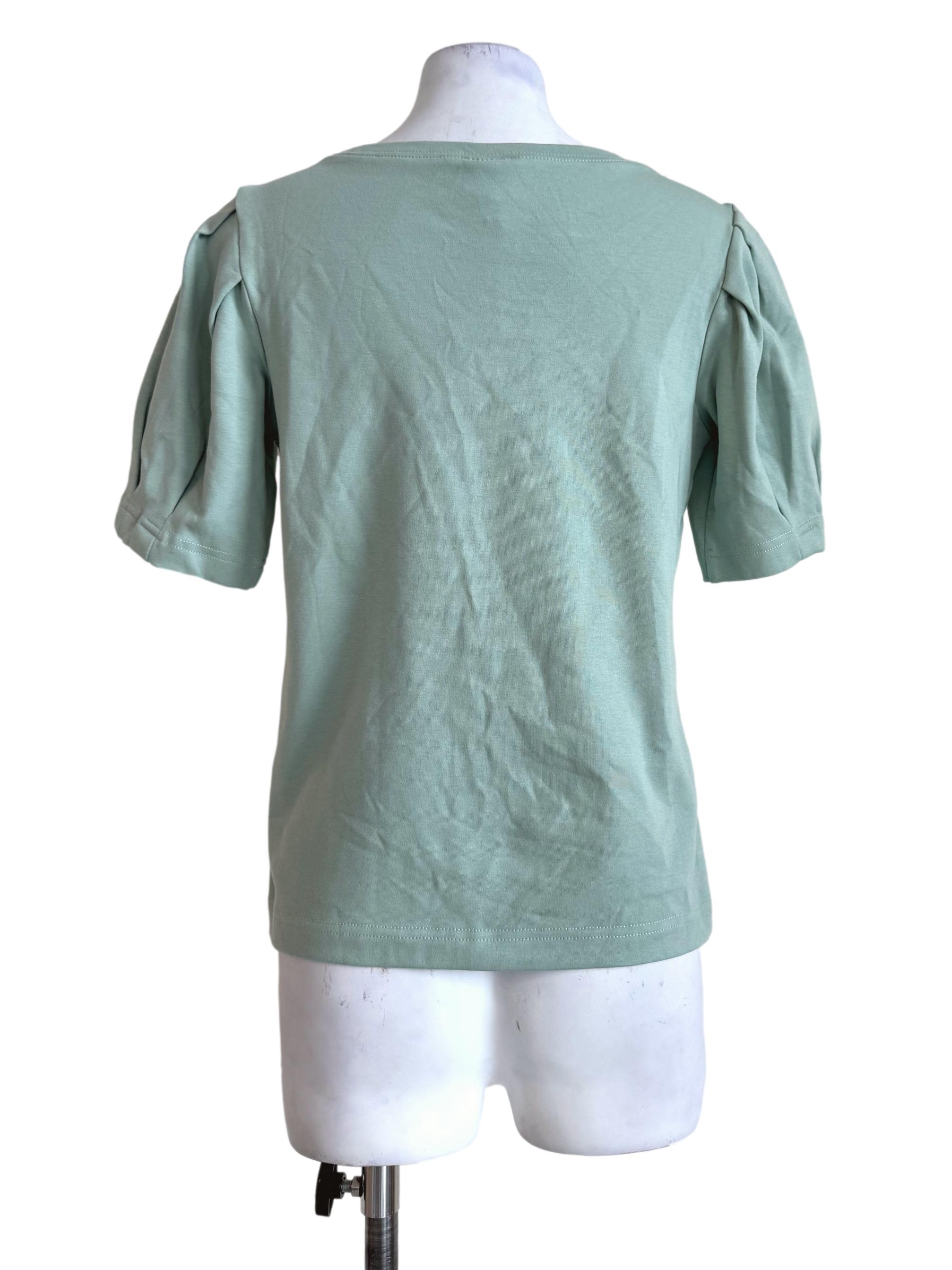 Sage Green Round Neck Shirt