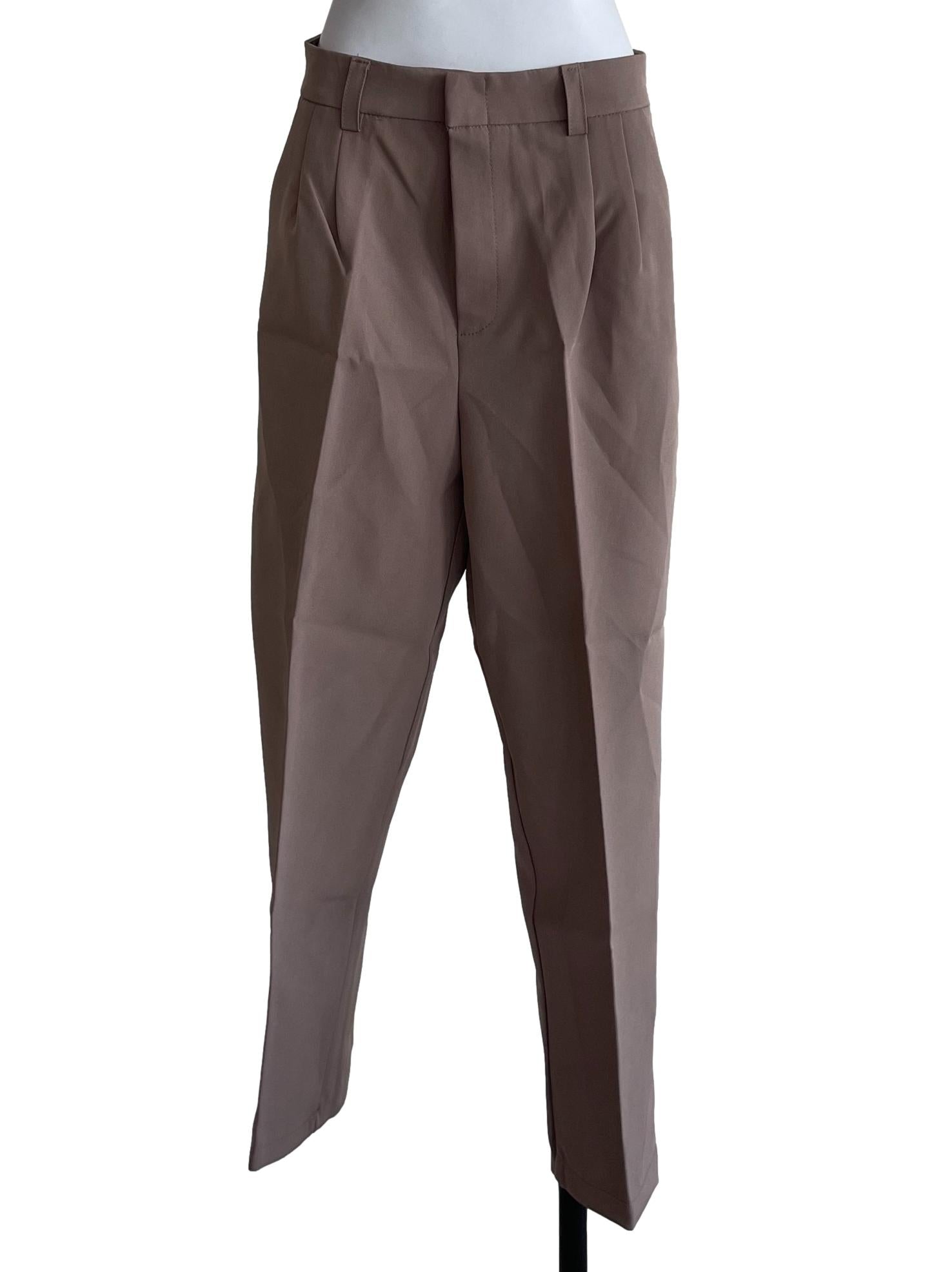 Taupe Formal Pants