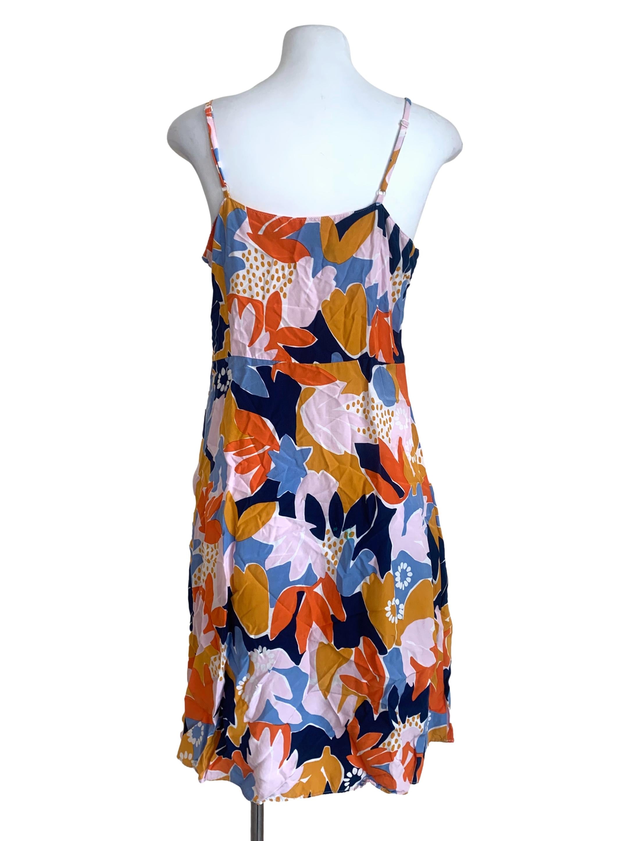 Orange Patterned Sundress