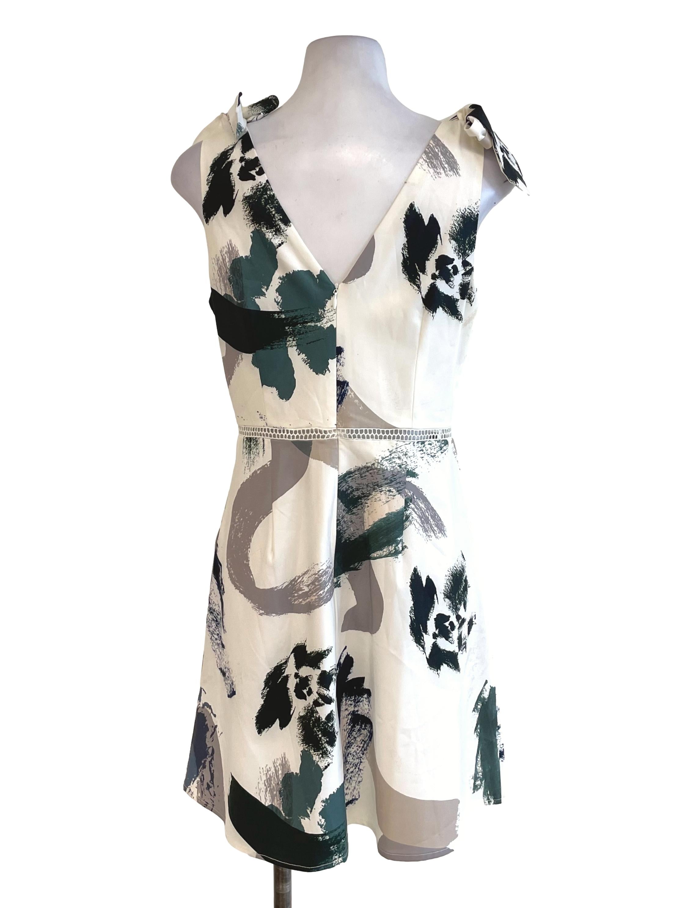 Off-White Tie Bow Sheath Dress LB