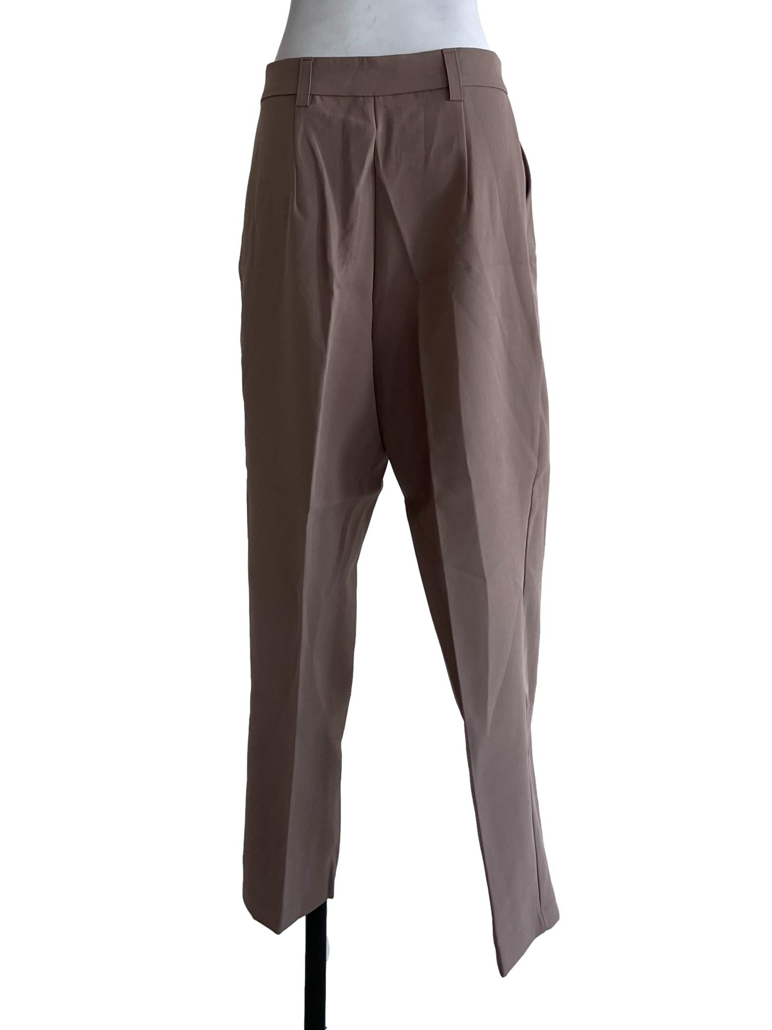 Taupe Formal Pants