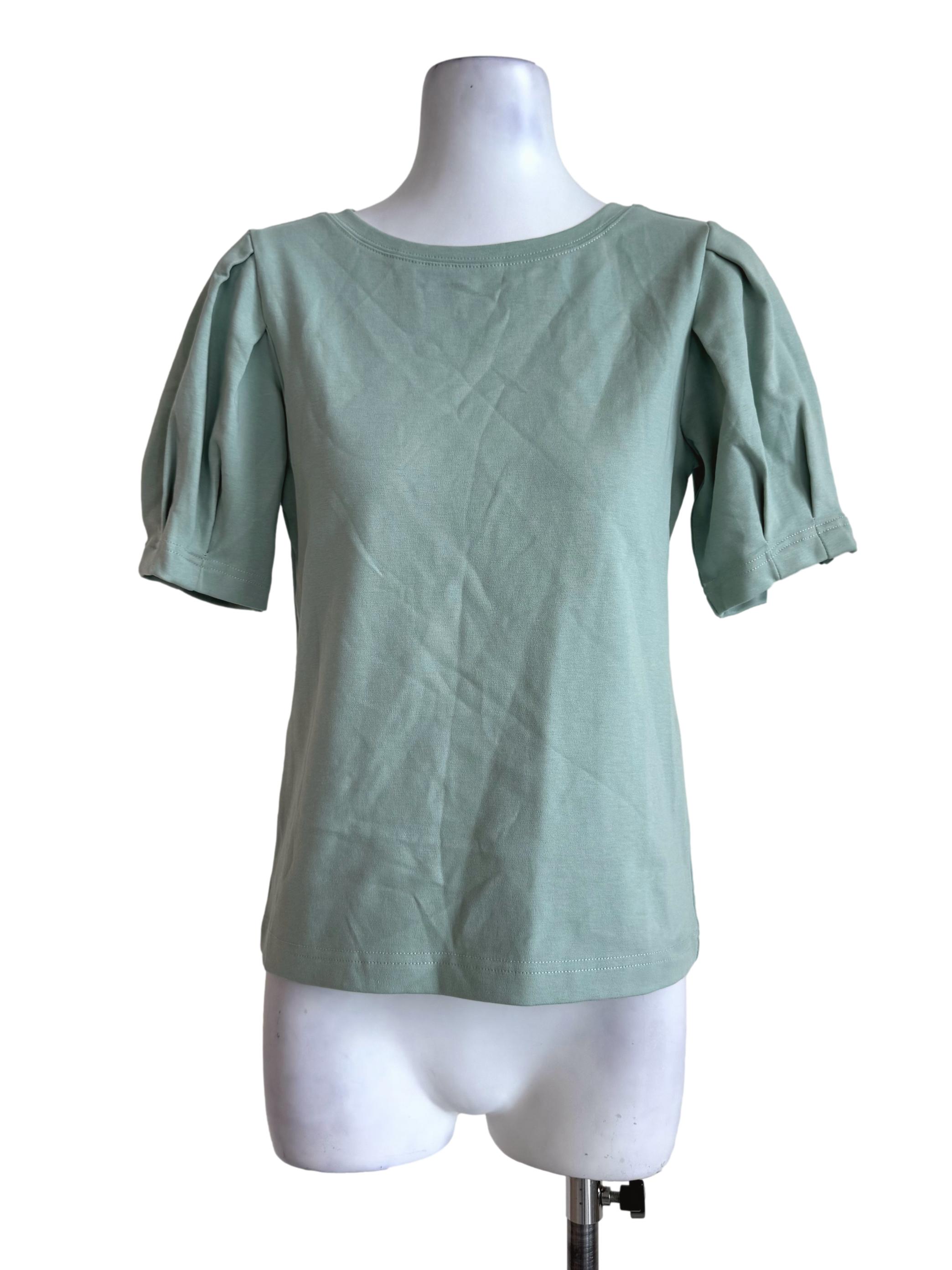Sage Green Round Neck Shirt