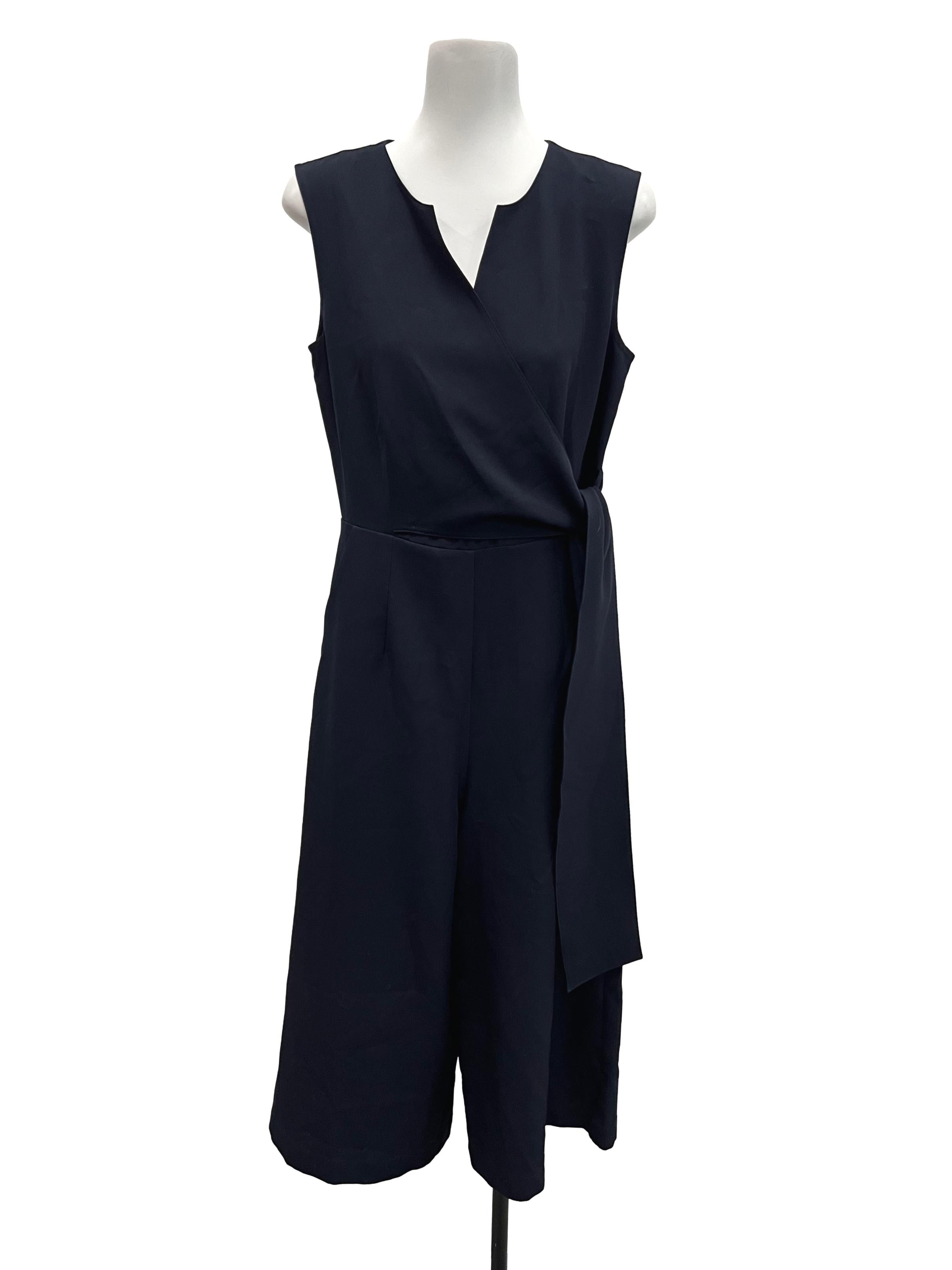 Yacht 21 Navy Blue Side Tip Jumpsuit | REFASH