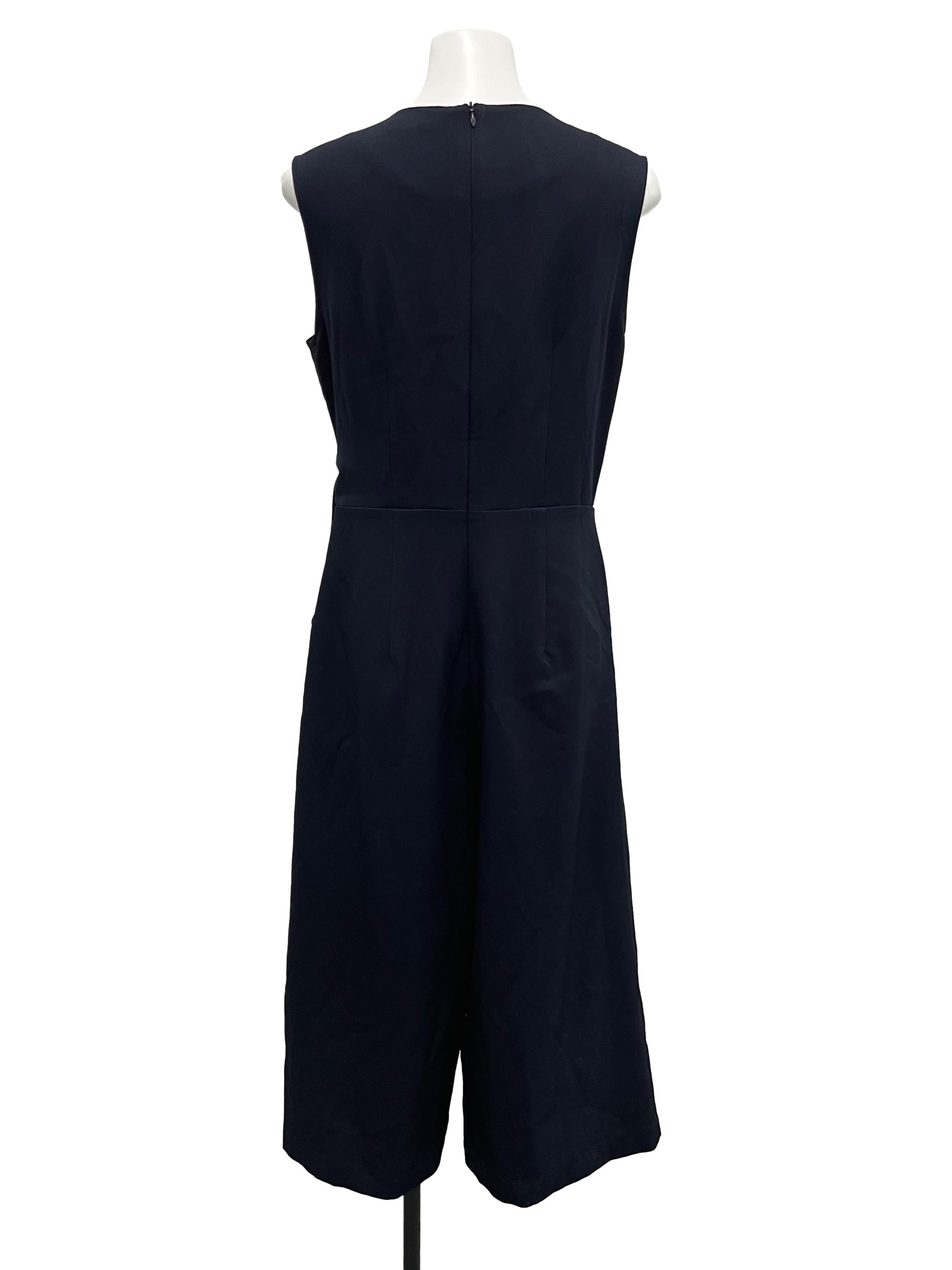 Yacht 21 Navy Blue Side Tip Jumpsuit | REFASH