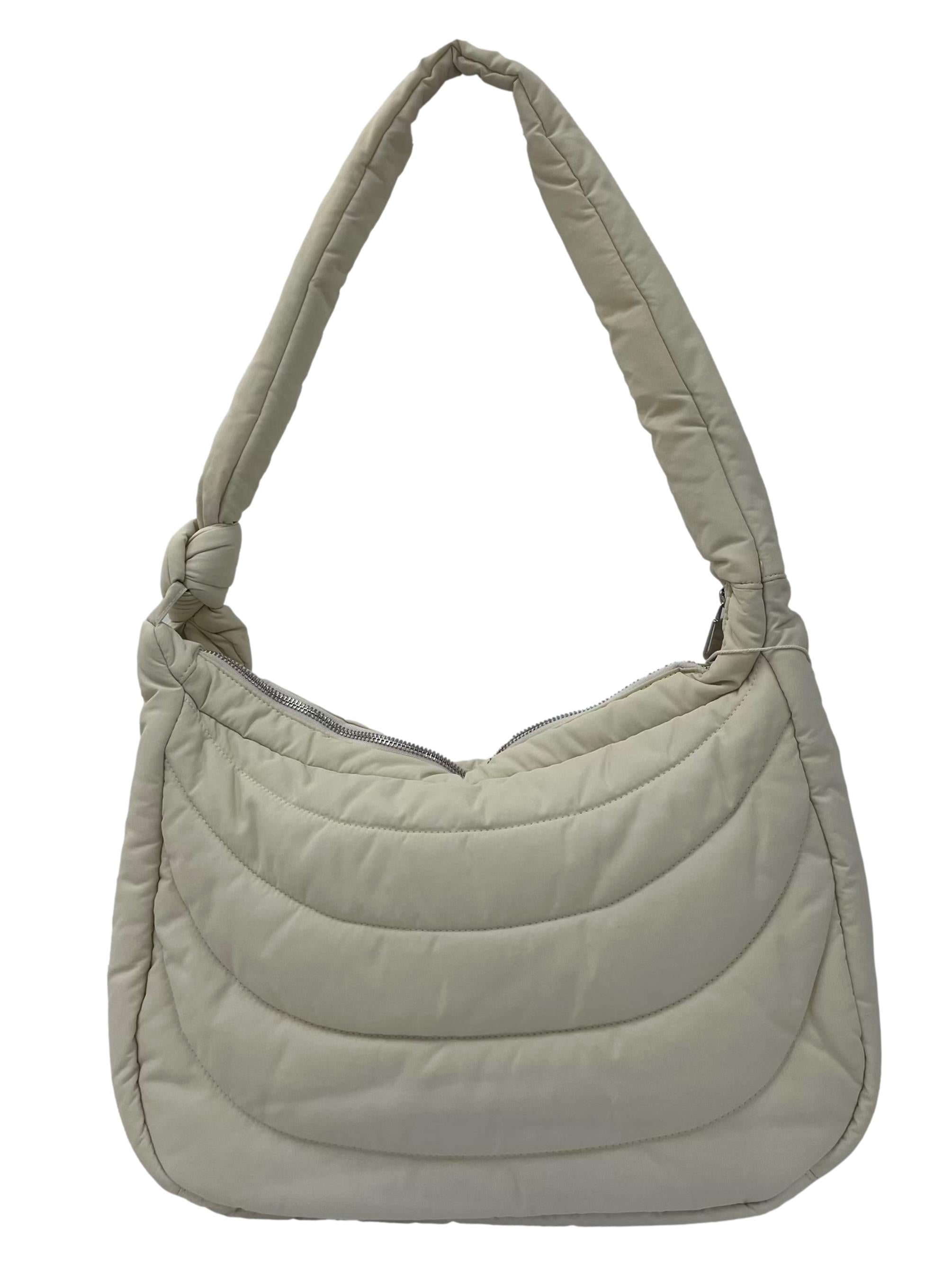 Cream Nylon Maro Bag Shoulder Bag CSN