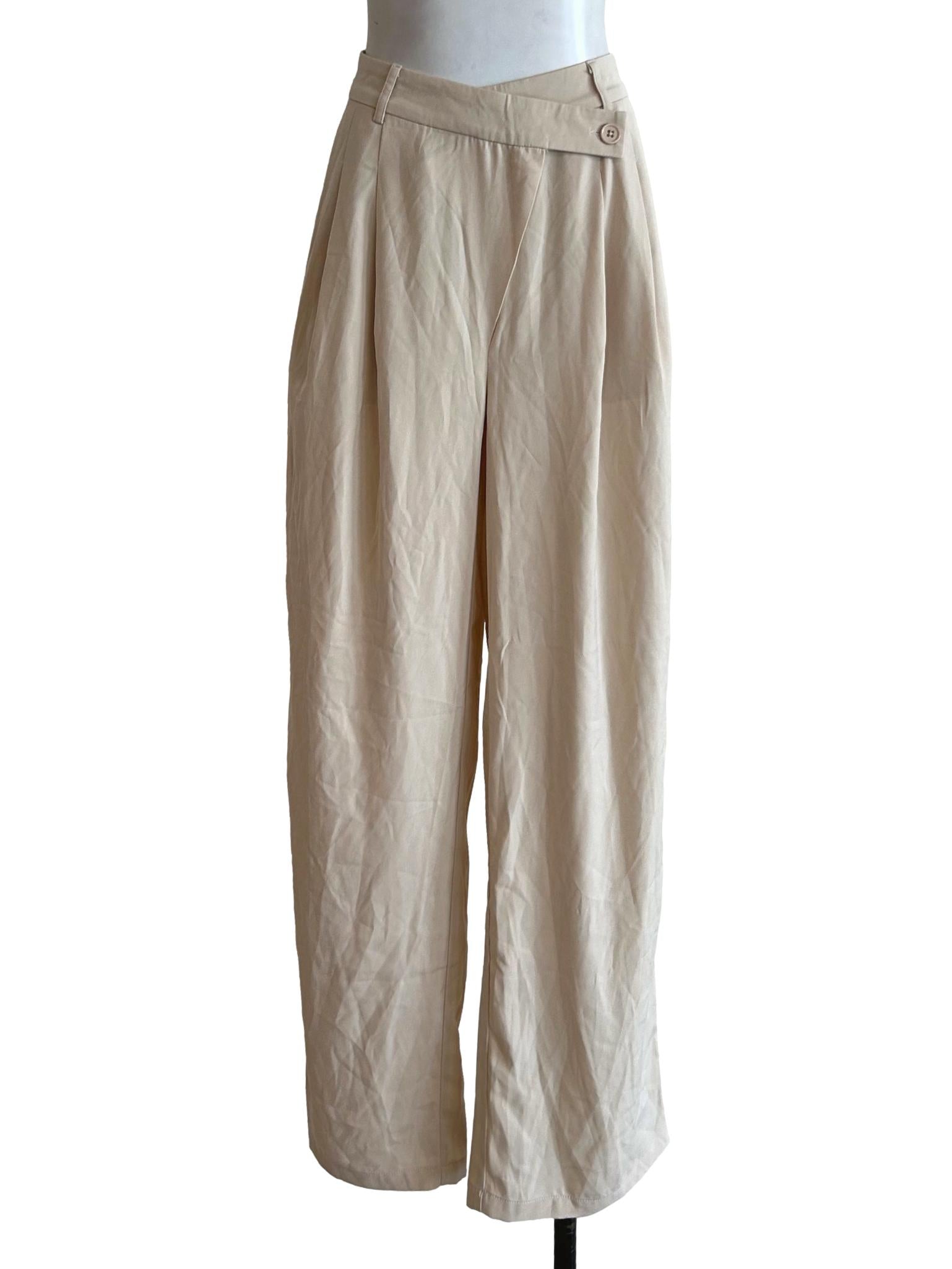 Khaki Brown Tailored Pant YHF