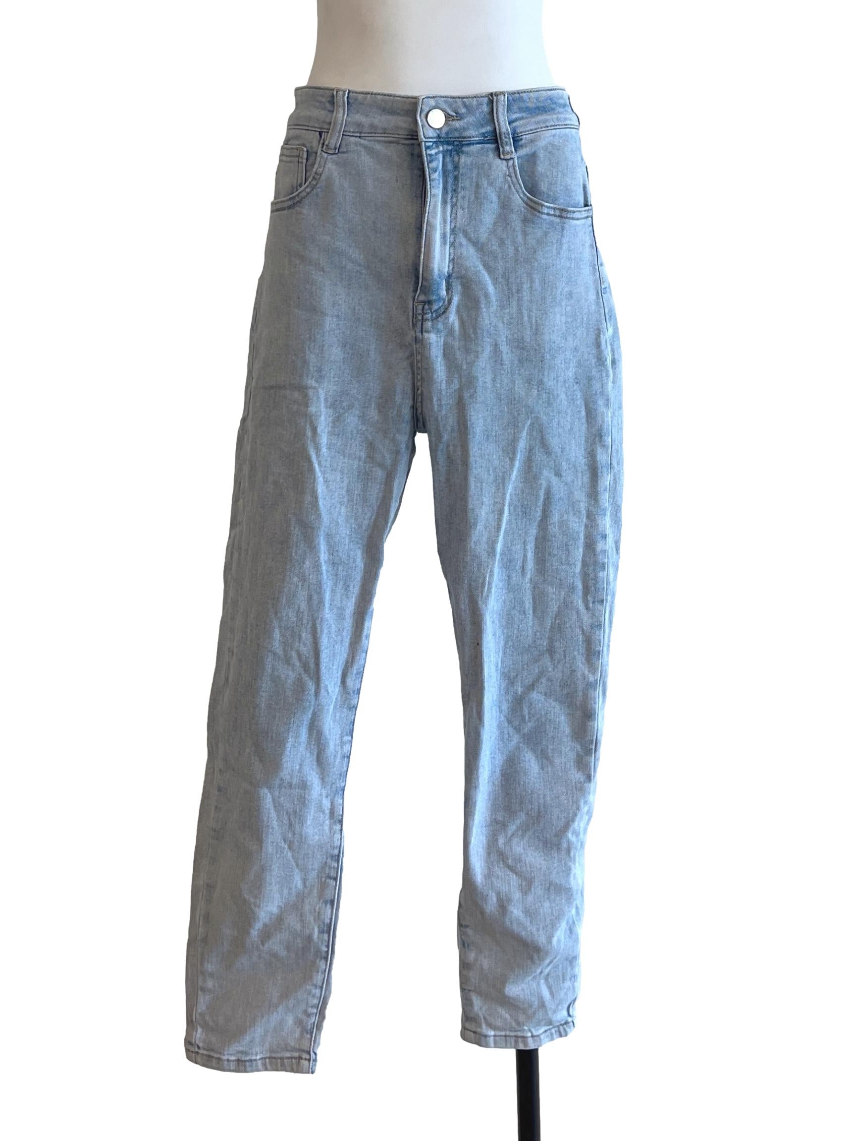 Sky Baby Blue Skinny Jeans