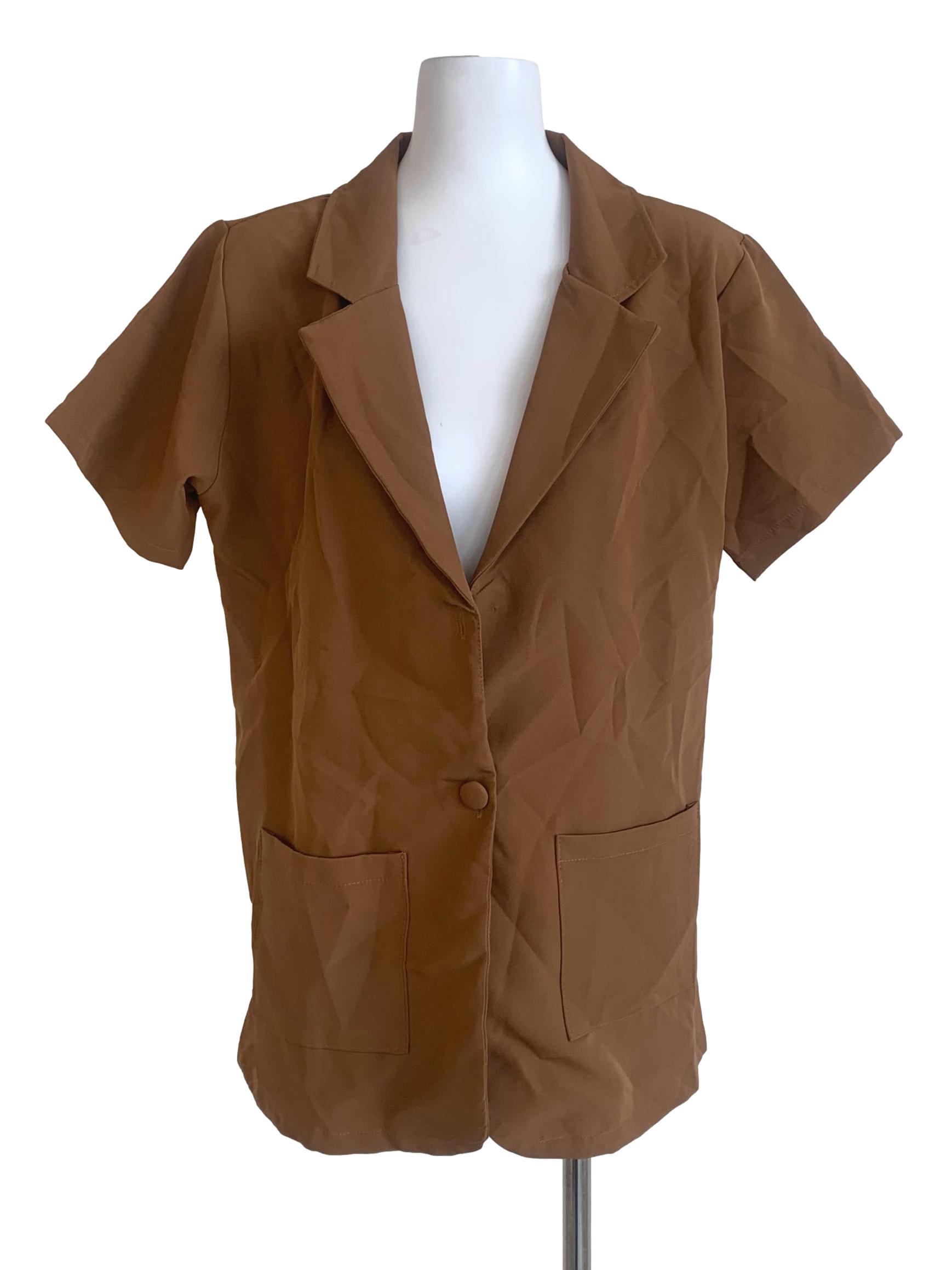Peanut Brown Outerwear