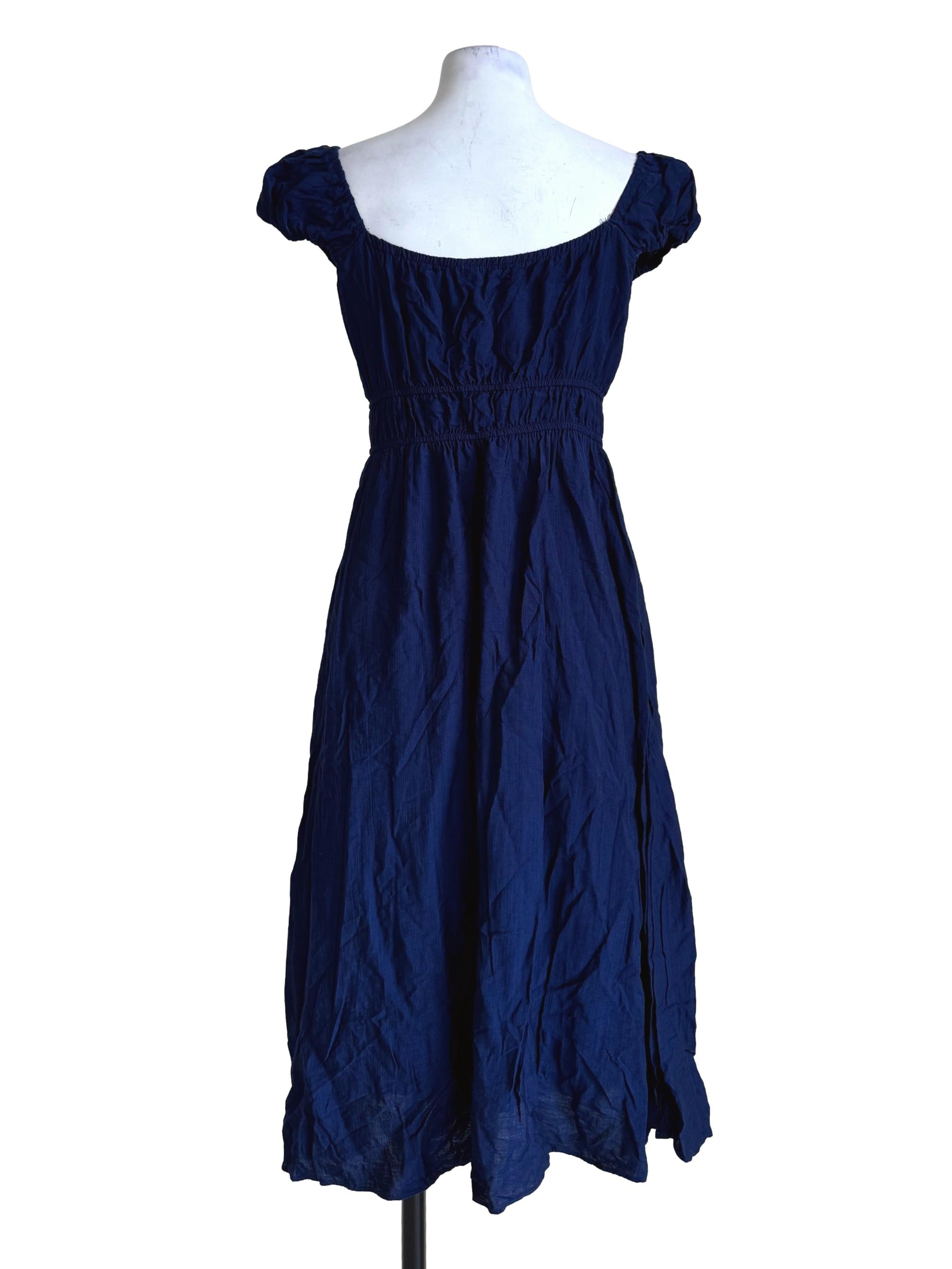 Mighty Blue A-Line Dress
