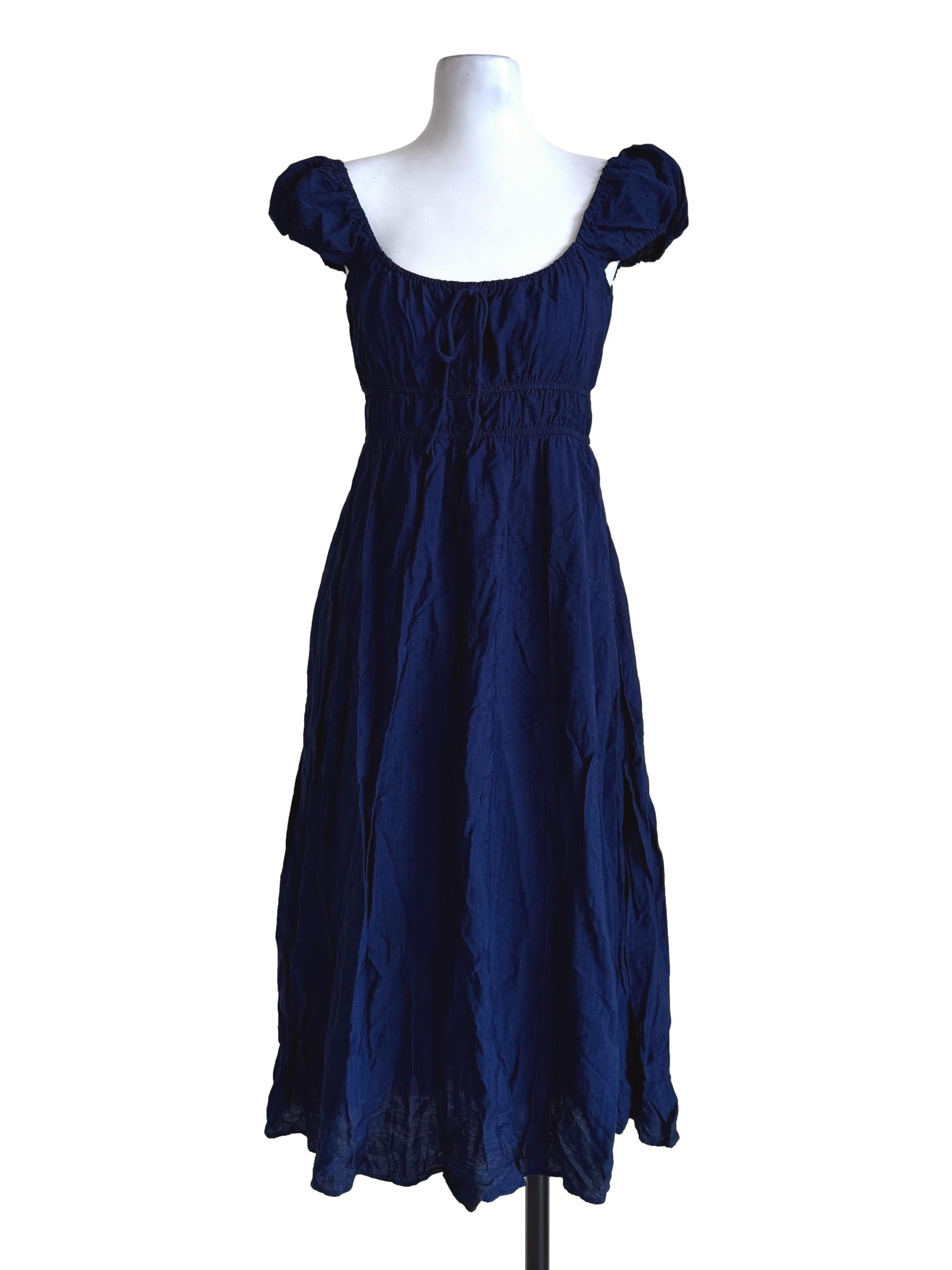 Mighty Blue A-Line Dress