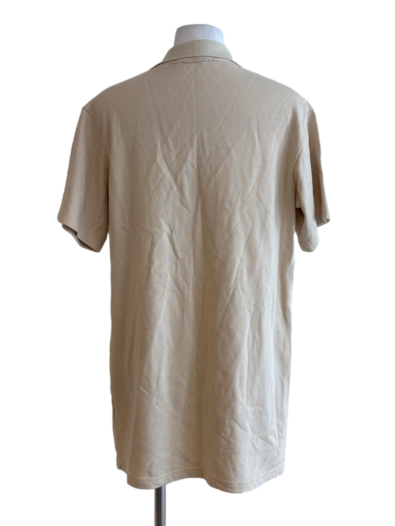 Beige Jersey Shirt Dress TTR