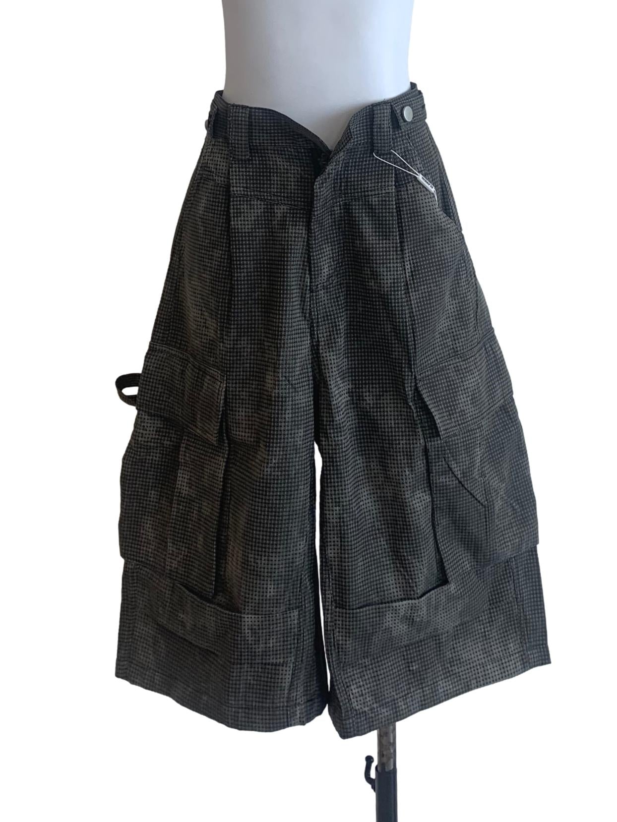 Ash Grey Pattern Pants