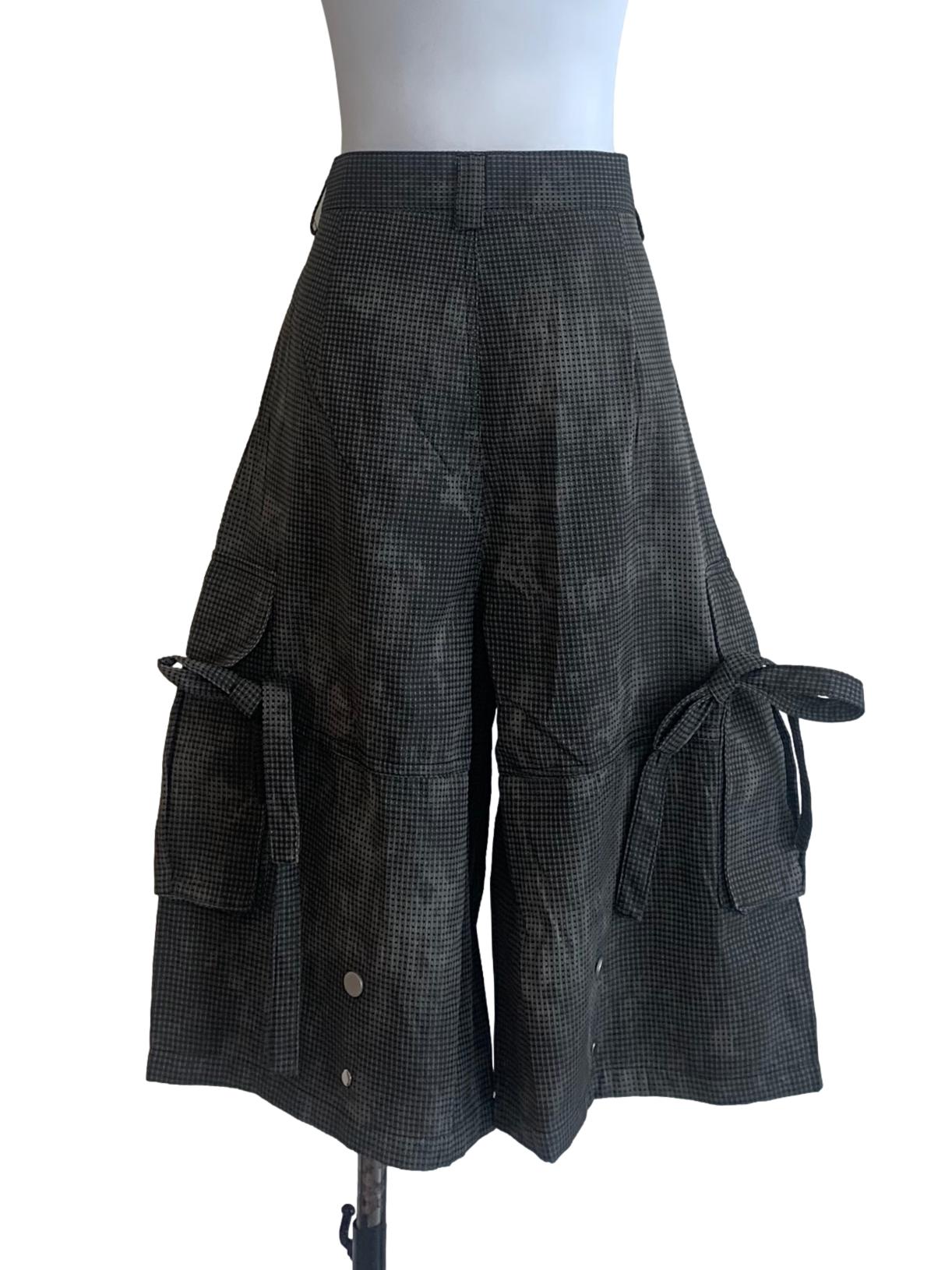 Ash Grey Pattern Pants
