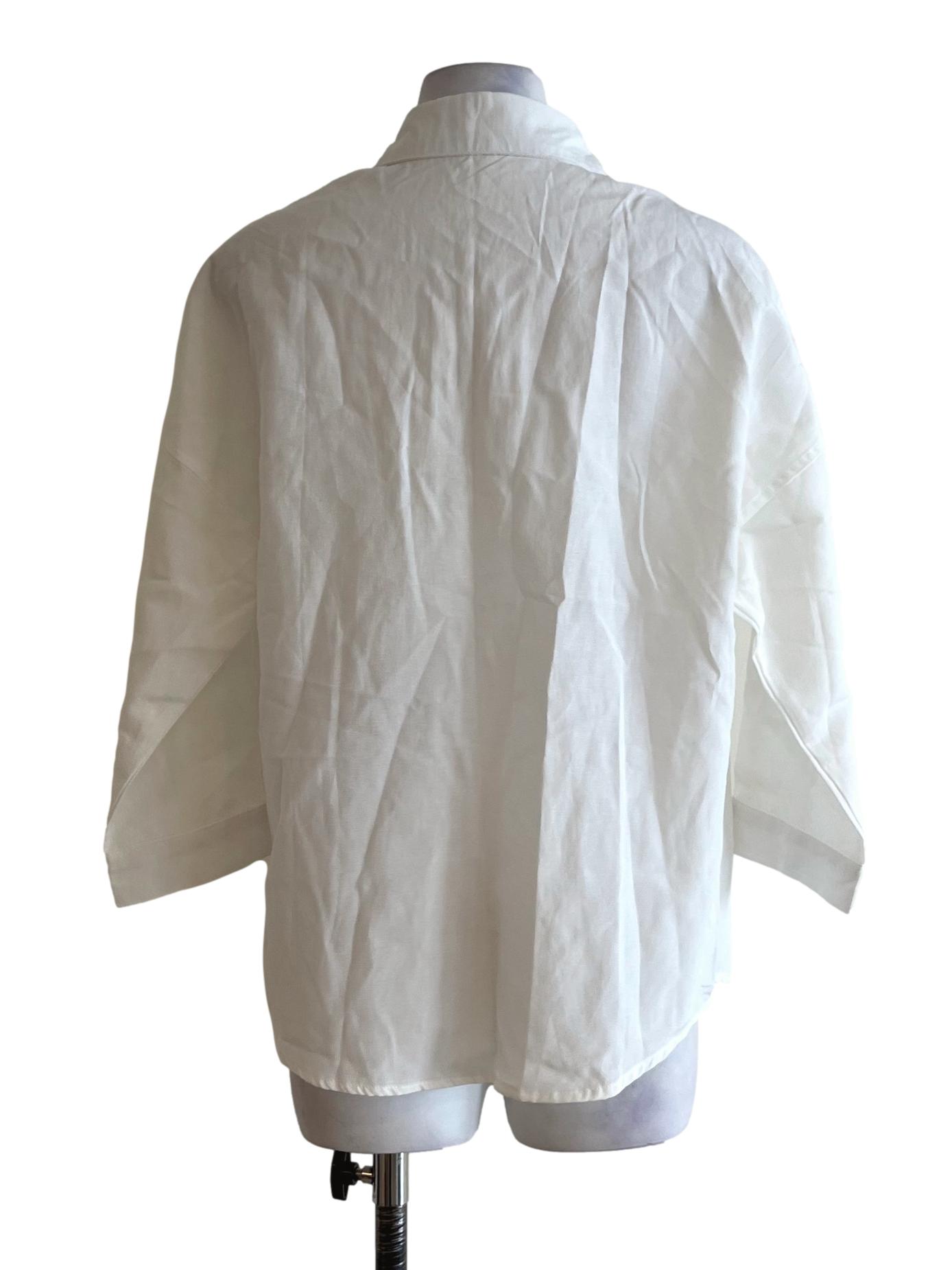 White Wing Collar Blouse TTR
