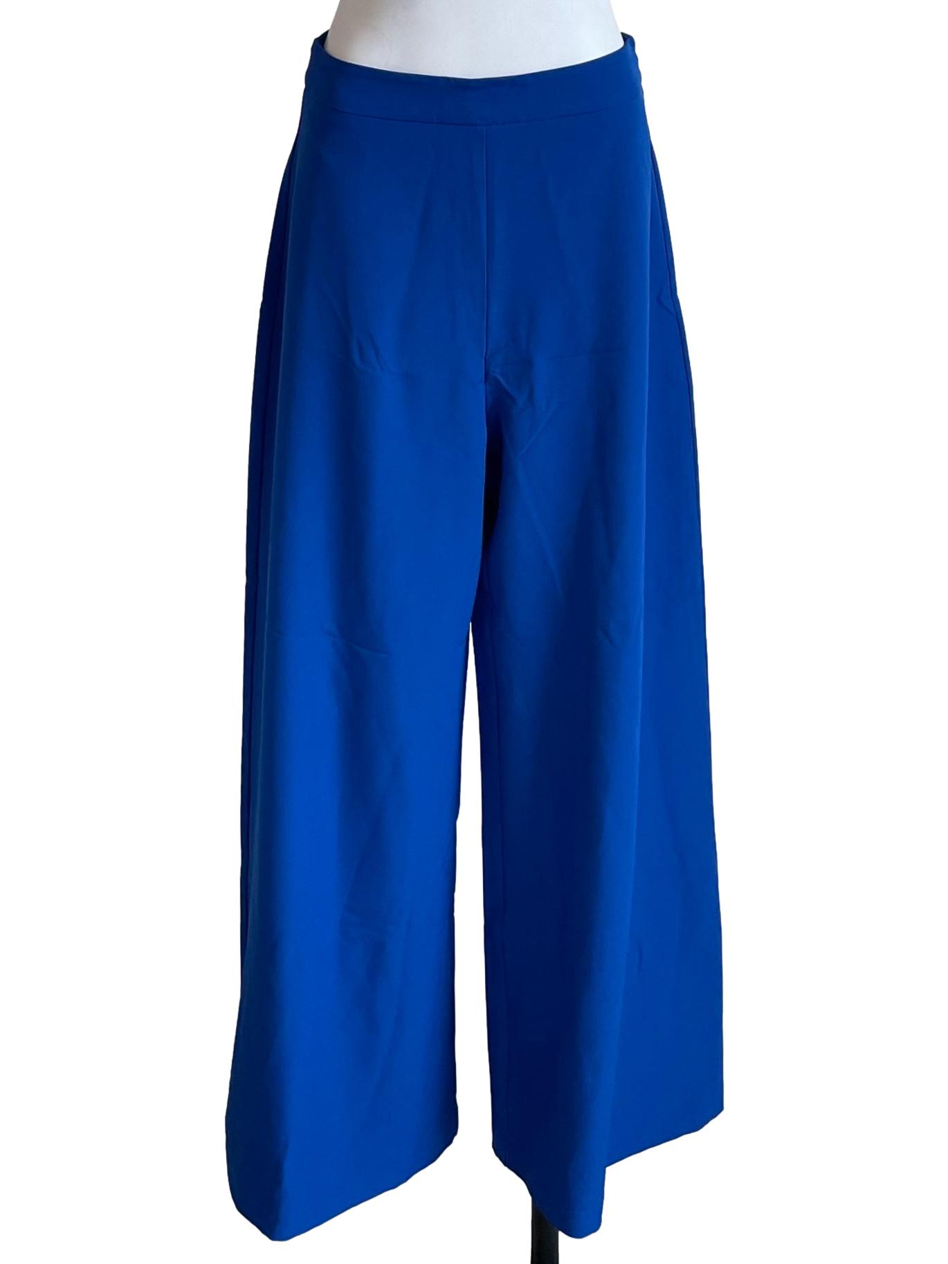 Lapis High Waist Wide Leg Pants